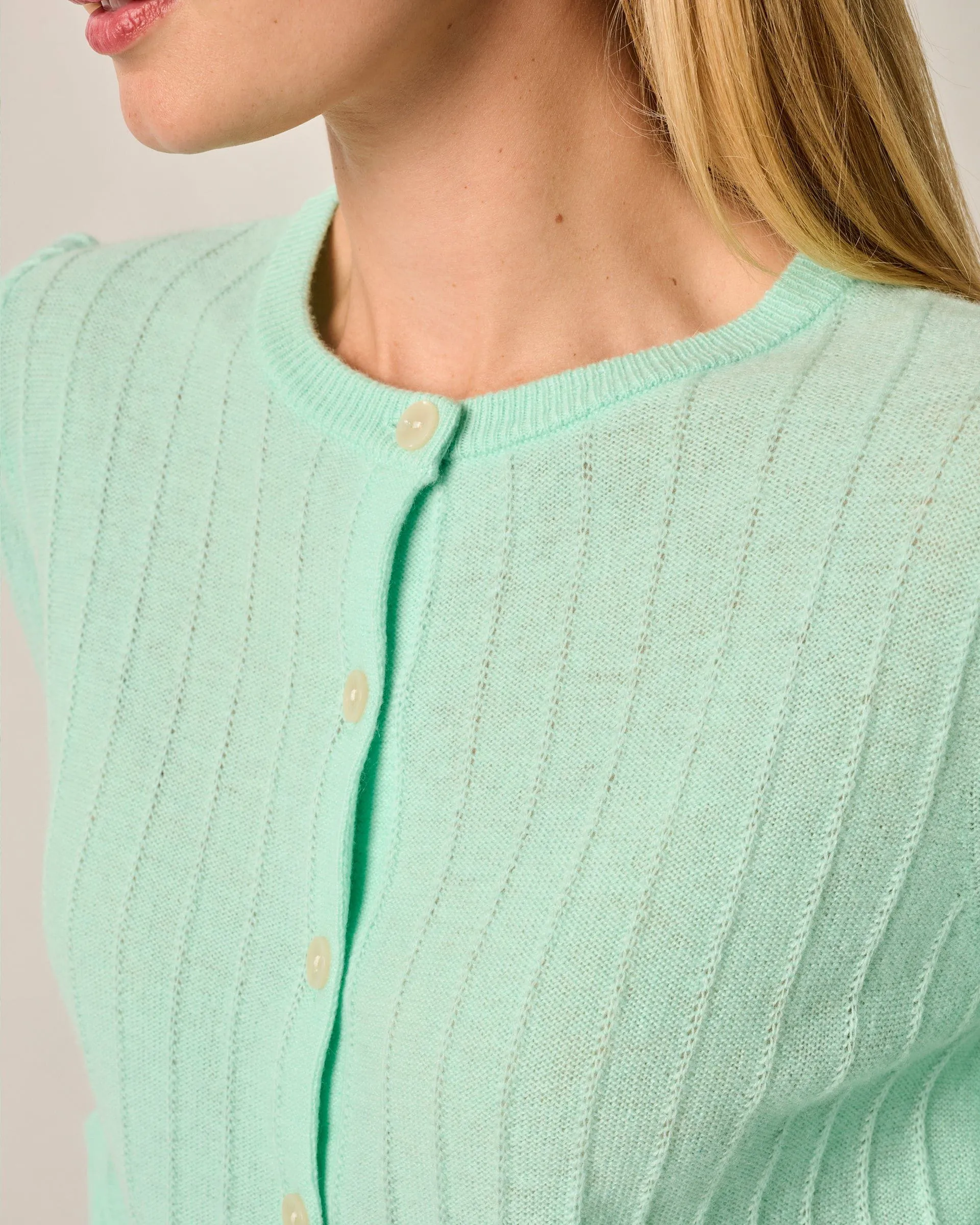 Alma Cashmere Blend Cardigan sold by Johnnie-O product image thumbnail 2