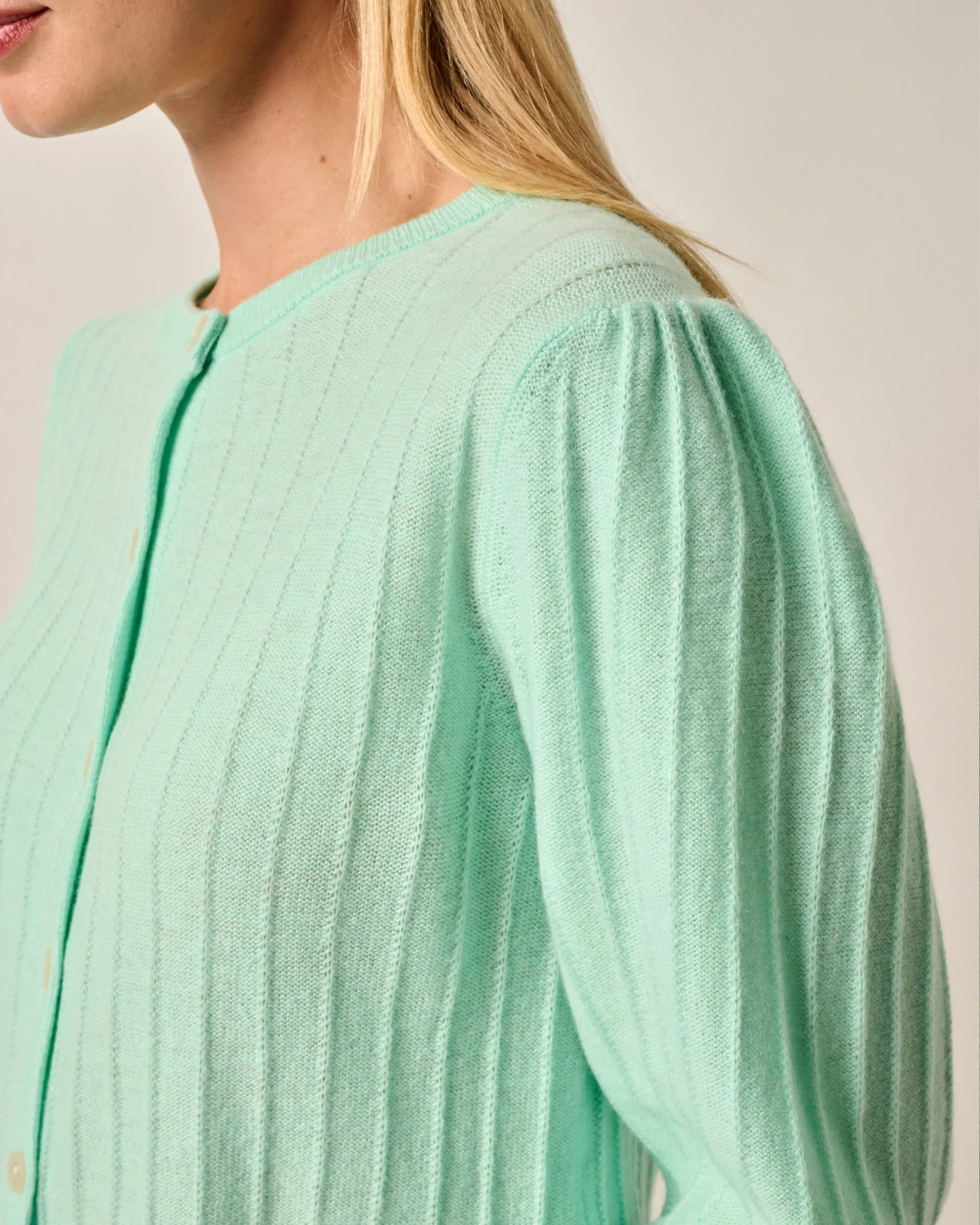 Alma Cashmere Blend Cardigan sold by Johnnie-O product image thumbnail 3