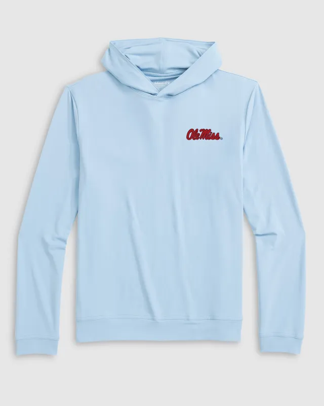 Ole Miss Motion Performance Hoodie made by Johnnie-O