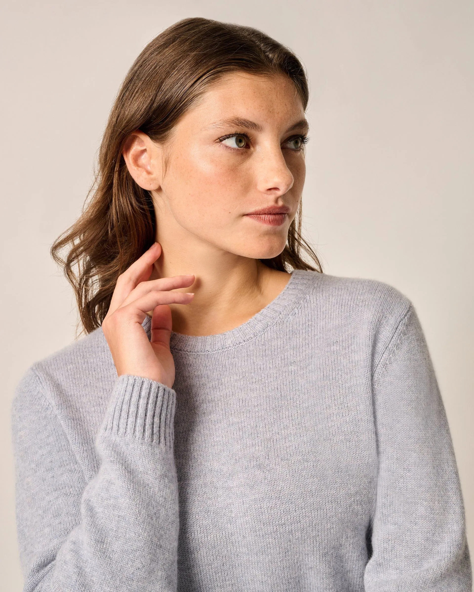 Cashmere Blend Crewneck Sweater sold by Johnnie-O product image thumbnail 3