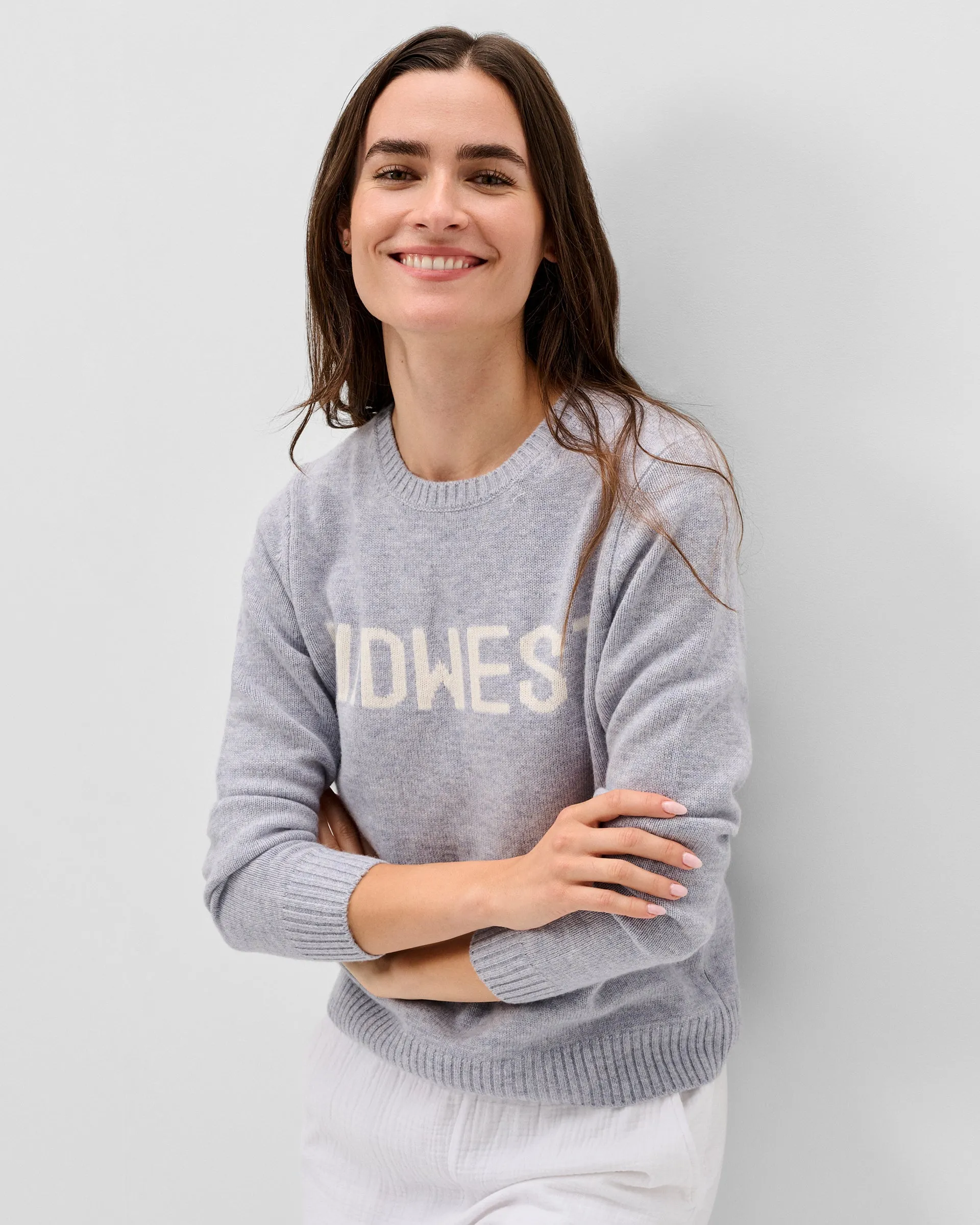 Coastal Cashmere Blend Crewneck Sweater sold by Johnnie-O product image thumbnail 3