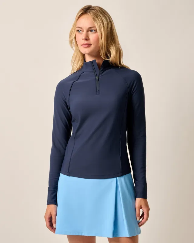 Jasmine Performance 1/4 Zip Pullover sold by Johnnie-O