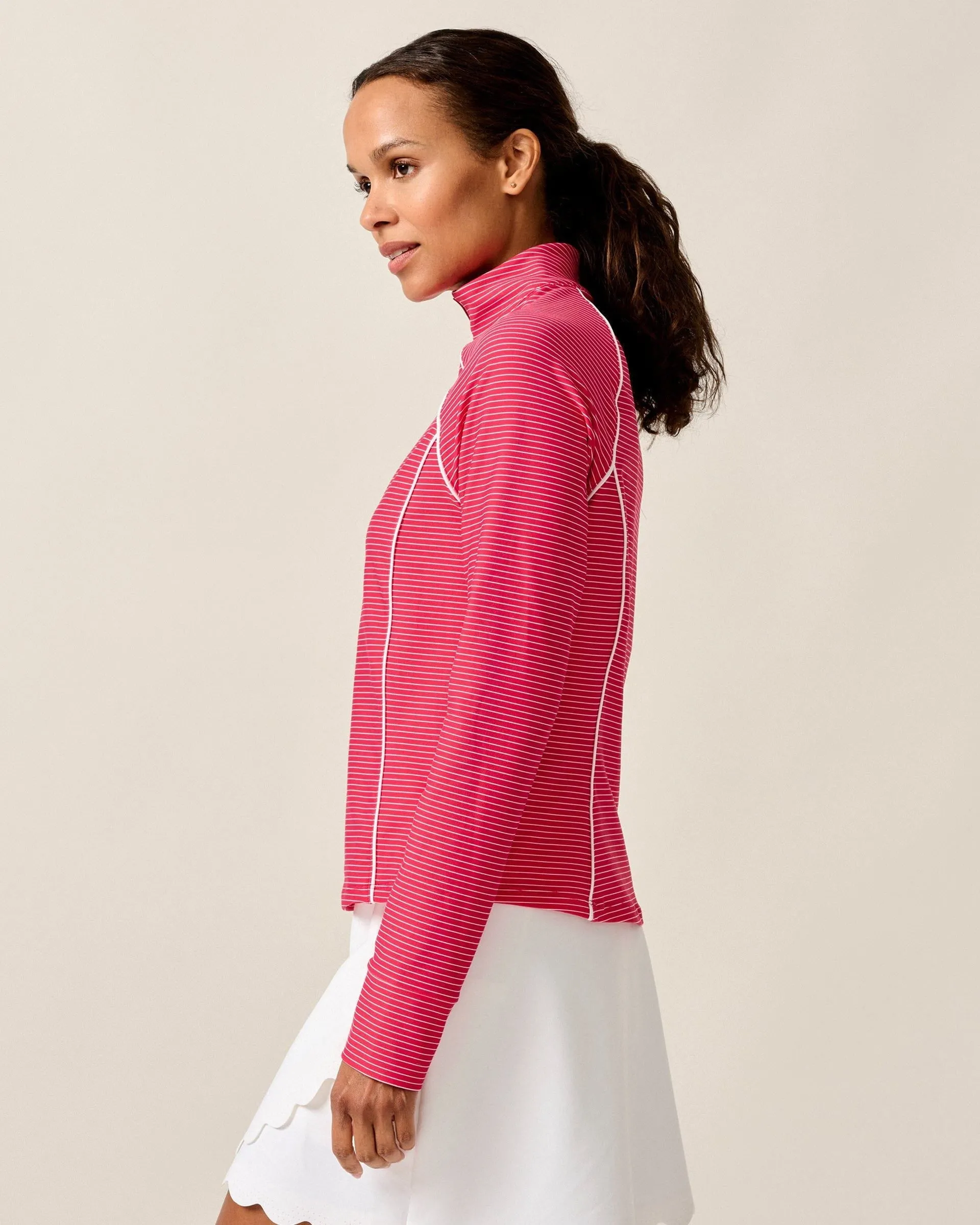 Jasmine Performance 1/4 Zip Pullover sold by Johnnie-O product image thumbnail 4