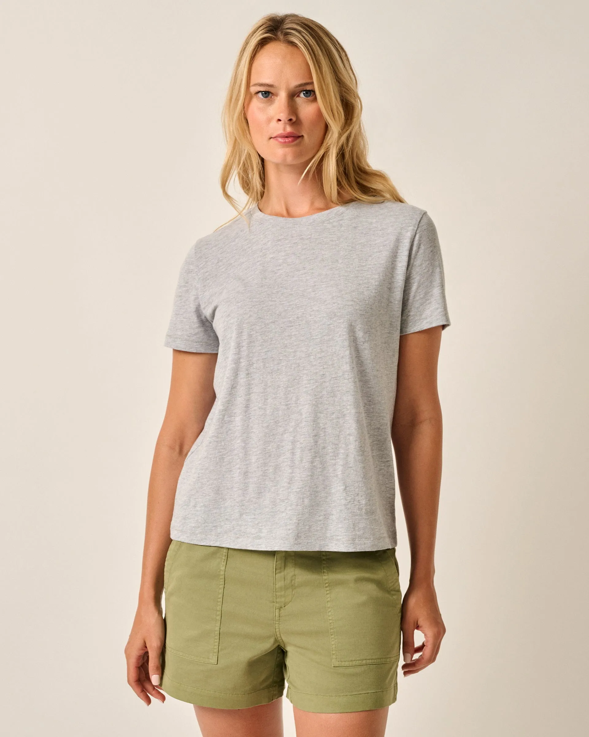Heritage Cotton Blend T-Shirt sold by Johnnie-O