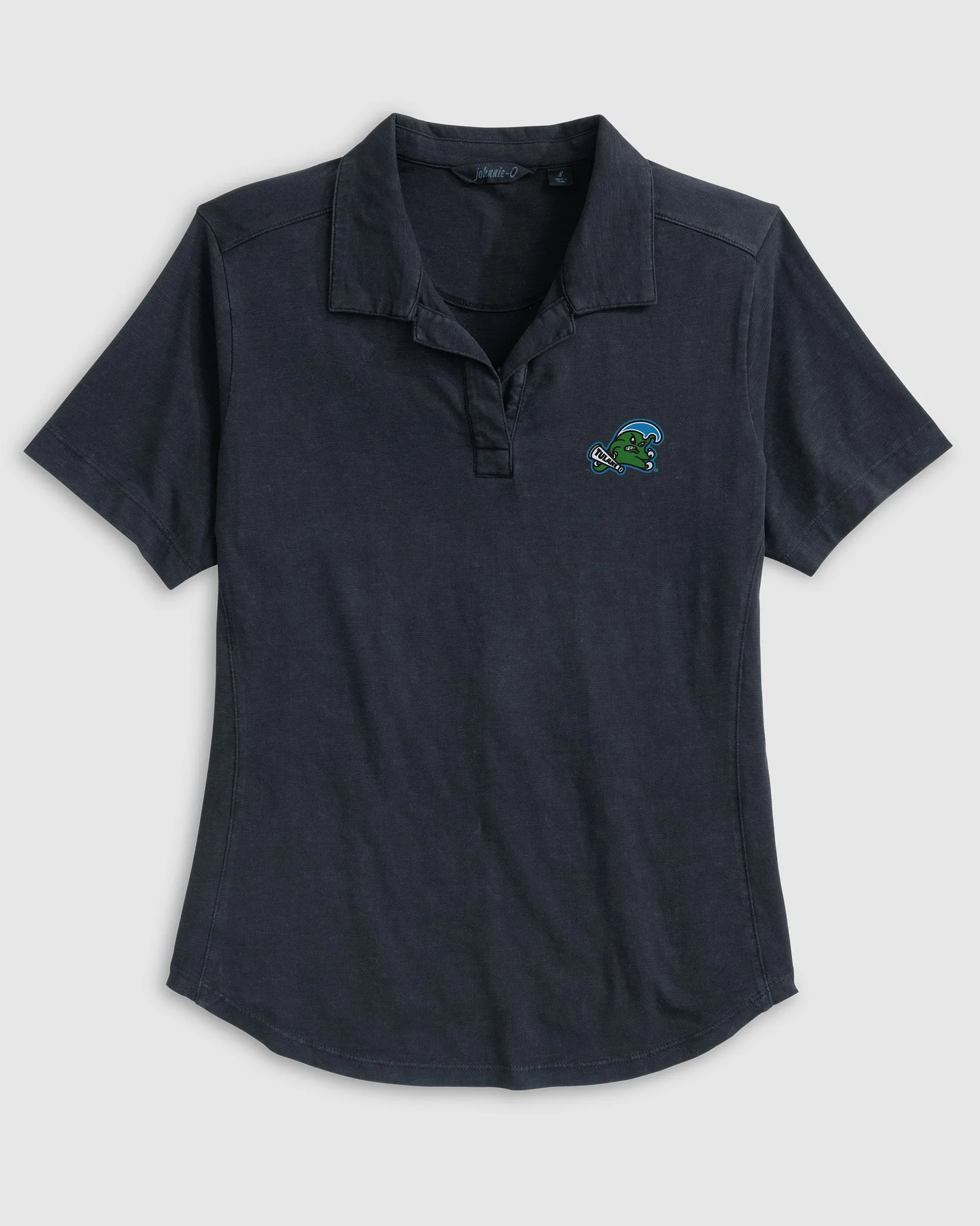 Women's Tulane University Coastal Wash Polo - Angry Wave Logo sold by Johnnie-O