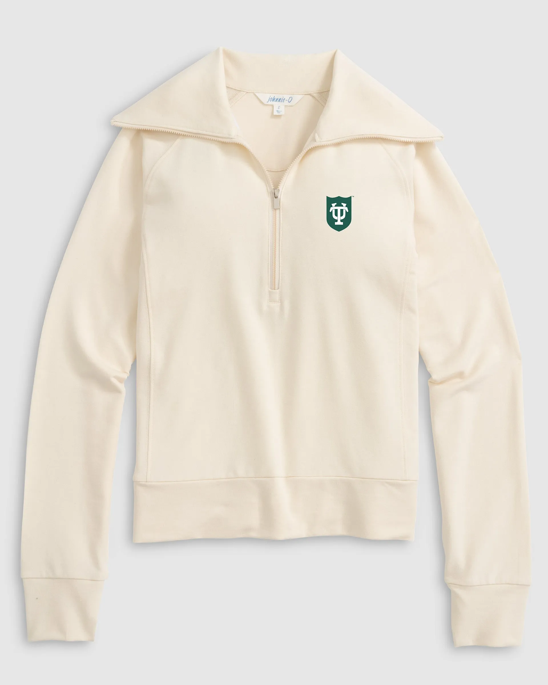 Women's Tulane University Eliza 1/2 Zip sold by Johnnie-O