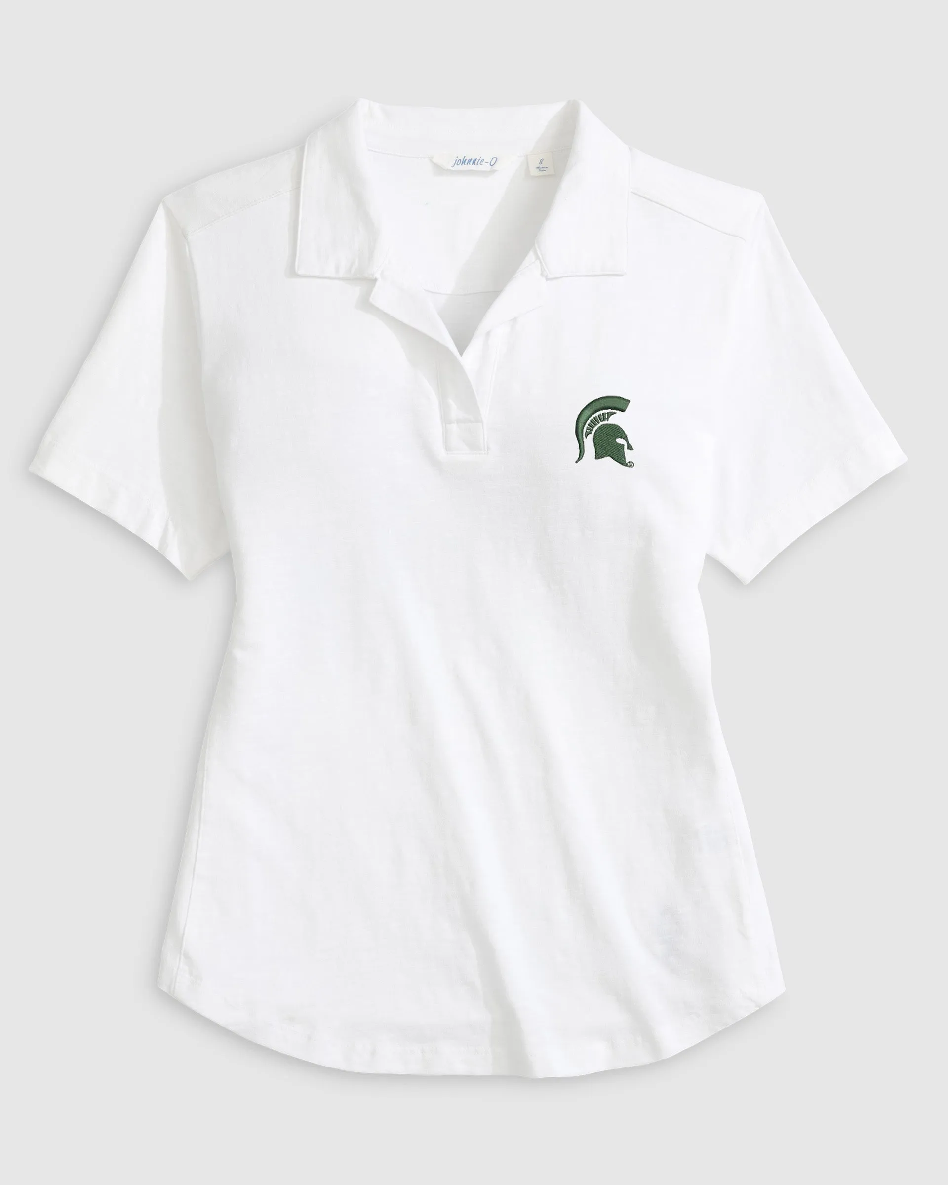 Women's Michigan State University Coastal Wash Polo sold by Johnnie-O product image thumbnail 4
