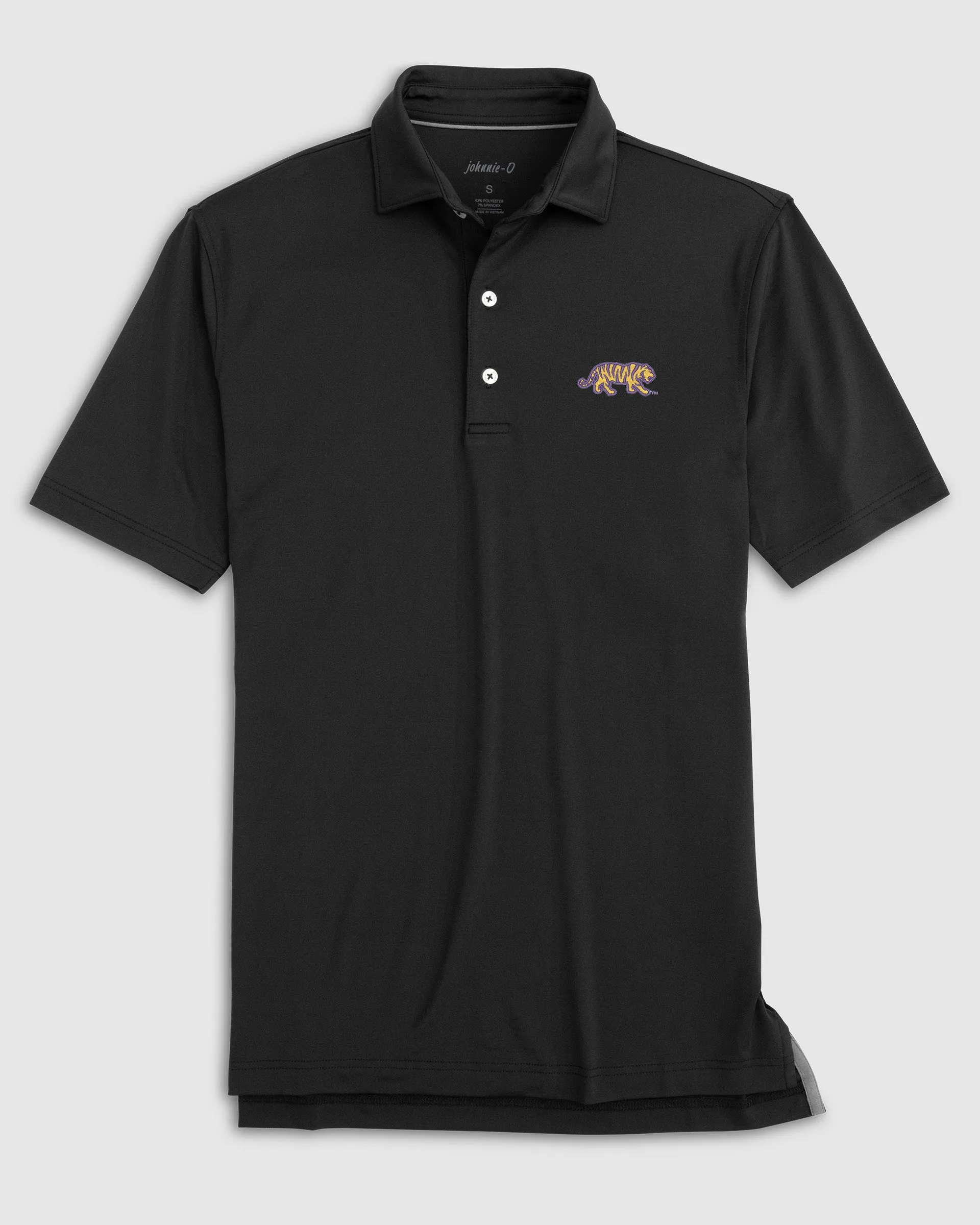 Louisiana State University Birdie Performance Jersey Polo - Mike The Tiger Logo sold by Johnnie-O