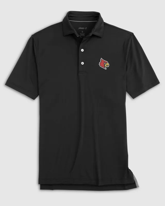 University of Louisville  Birdie Performance Jersey Polo sold by Johnnie-O