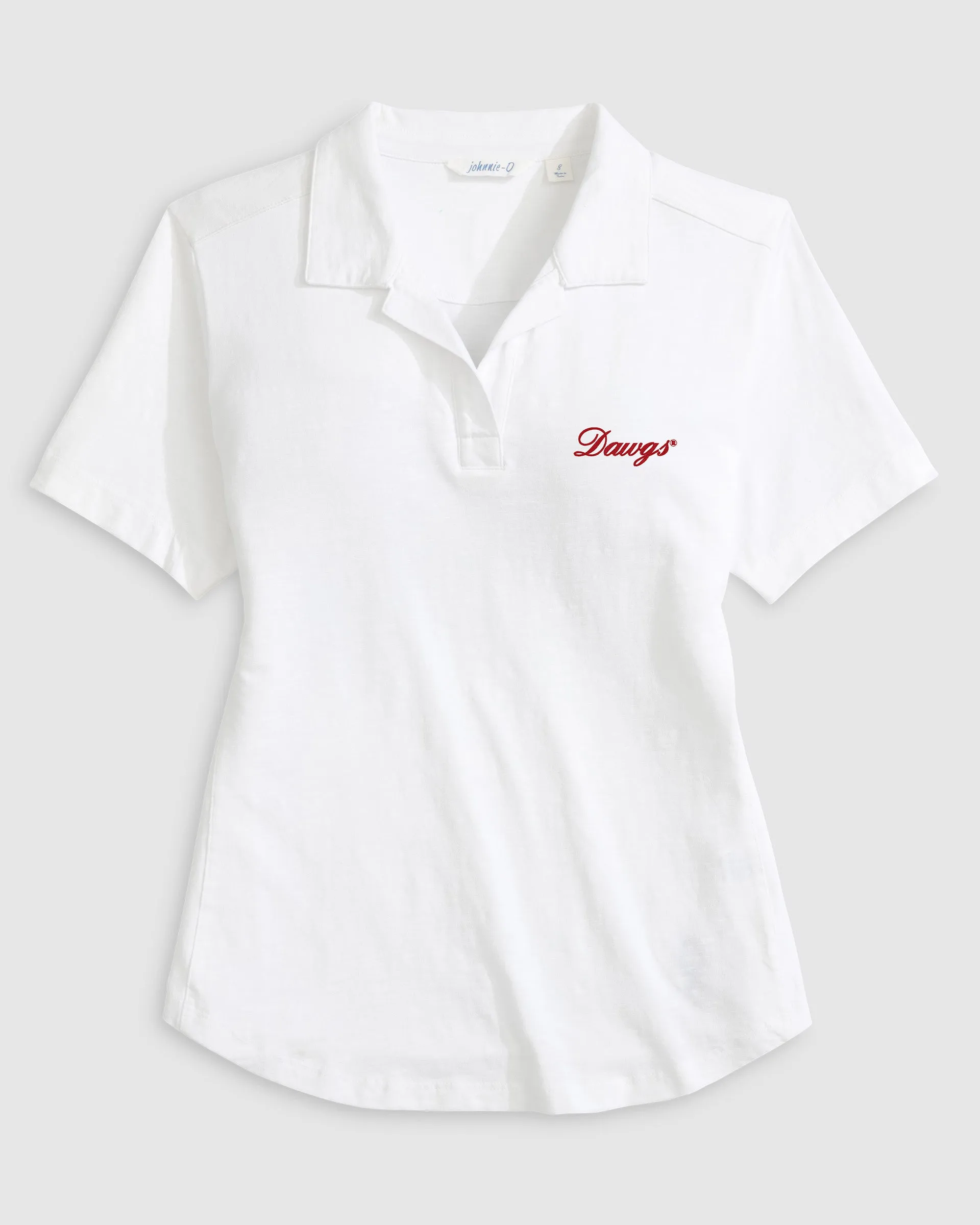 Women's University of Georgia Coastal Wash Polo - Script Logo sold by Johnnie-O product image thumbnail 4