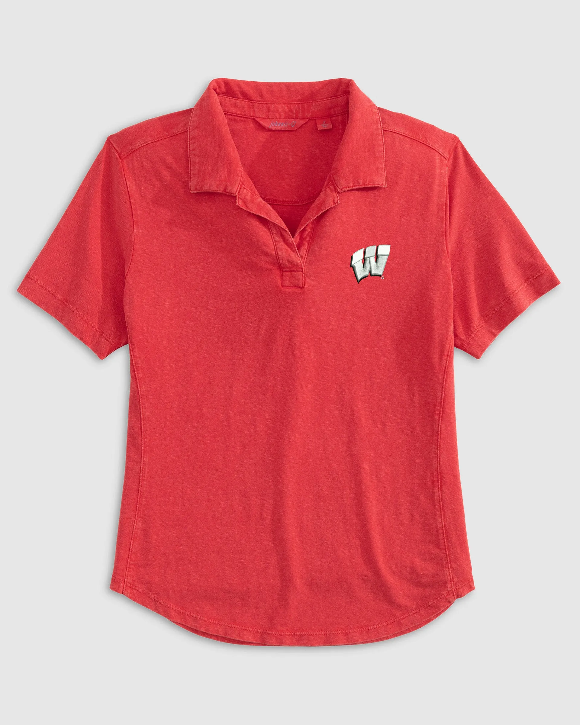 Women's University of Wisconsin Coastal Wash Polo sold by Johnnie-O product image thumbnail 3