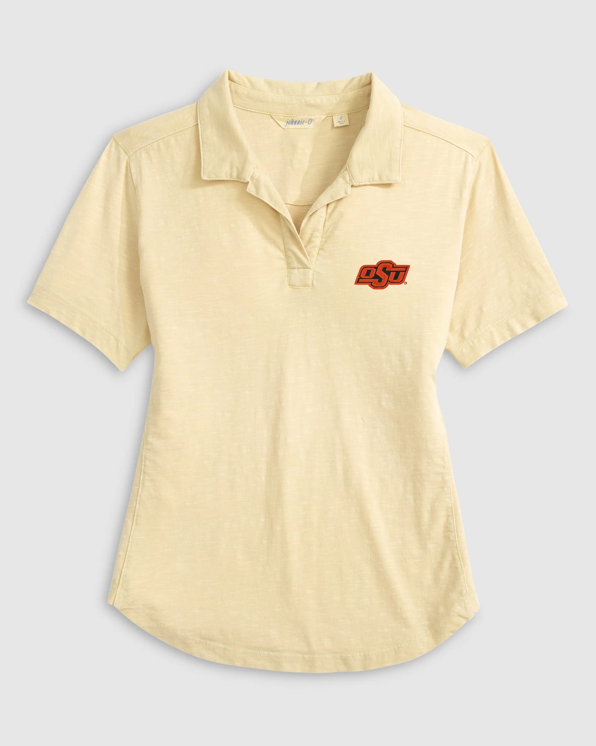 Women's Oklahoma State University Coastal Wash Polo sold by Johnnie-O product image thumbnail 2