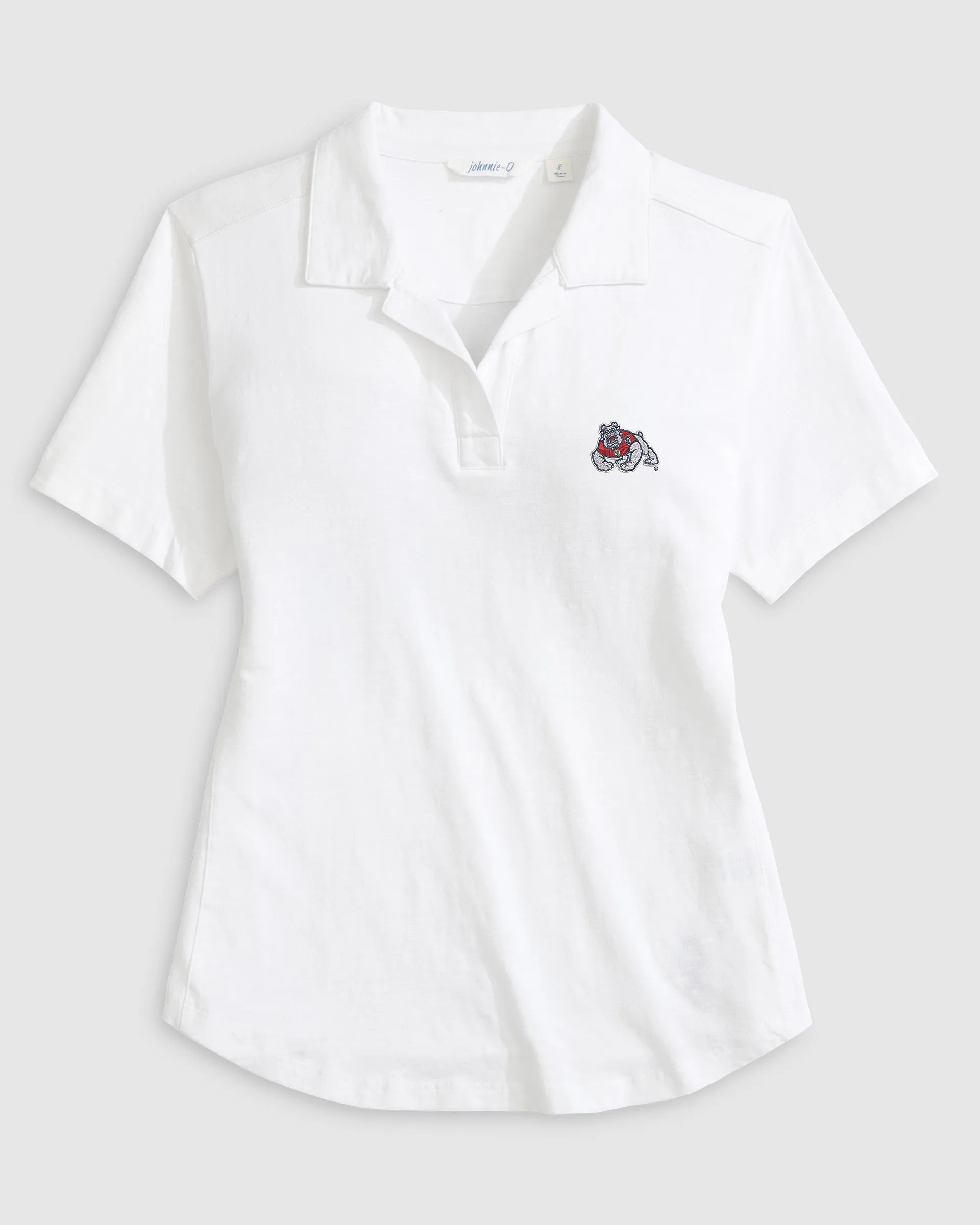 Women's Fresno State University Coastal Wash Polo sold by Johnnie-O product image thumbnail 3