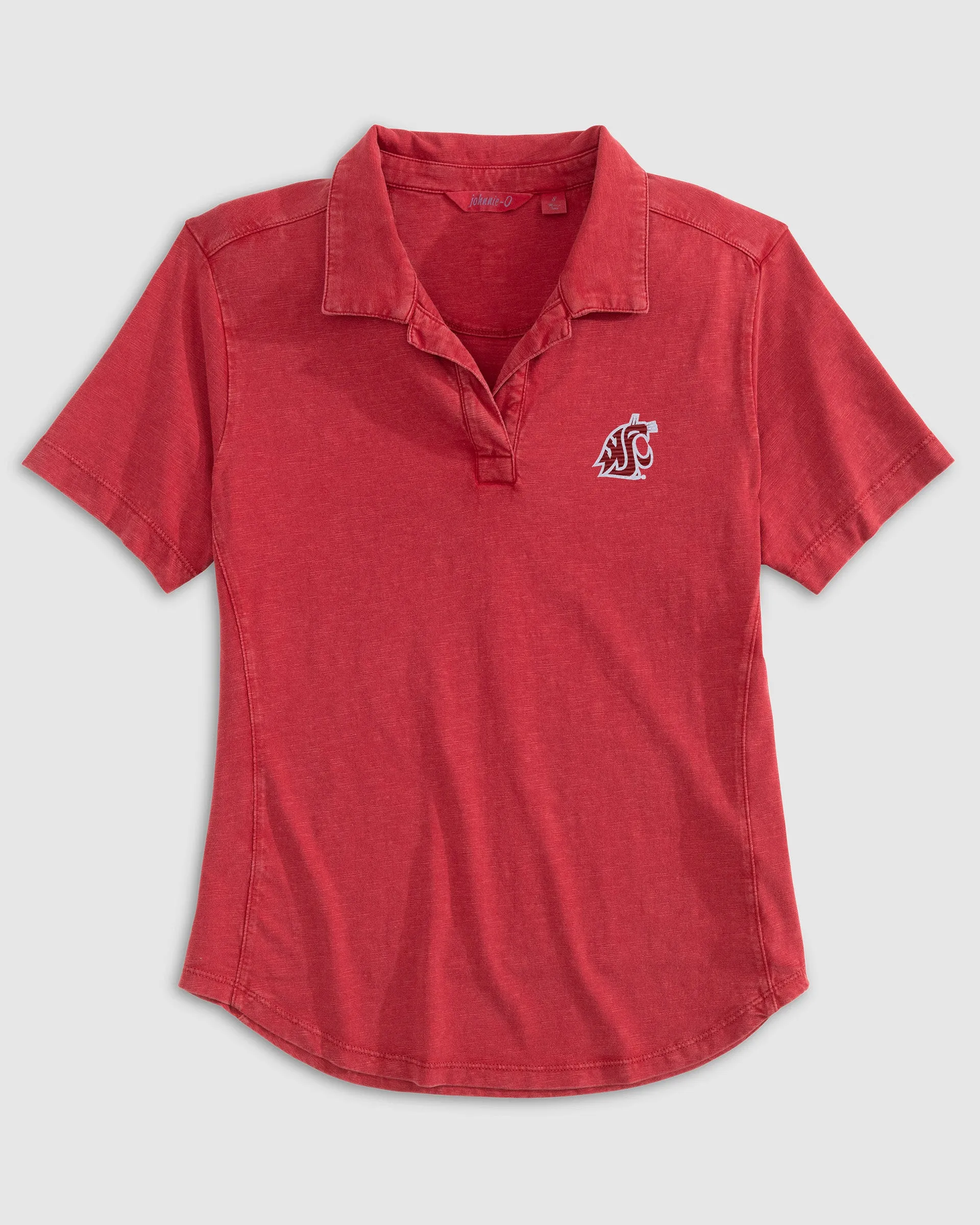 Women's Washington State University Coastal Wash Polo sold by Johnnie-O product image thumbnail 4