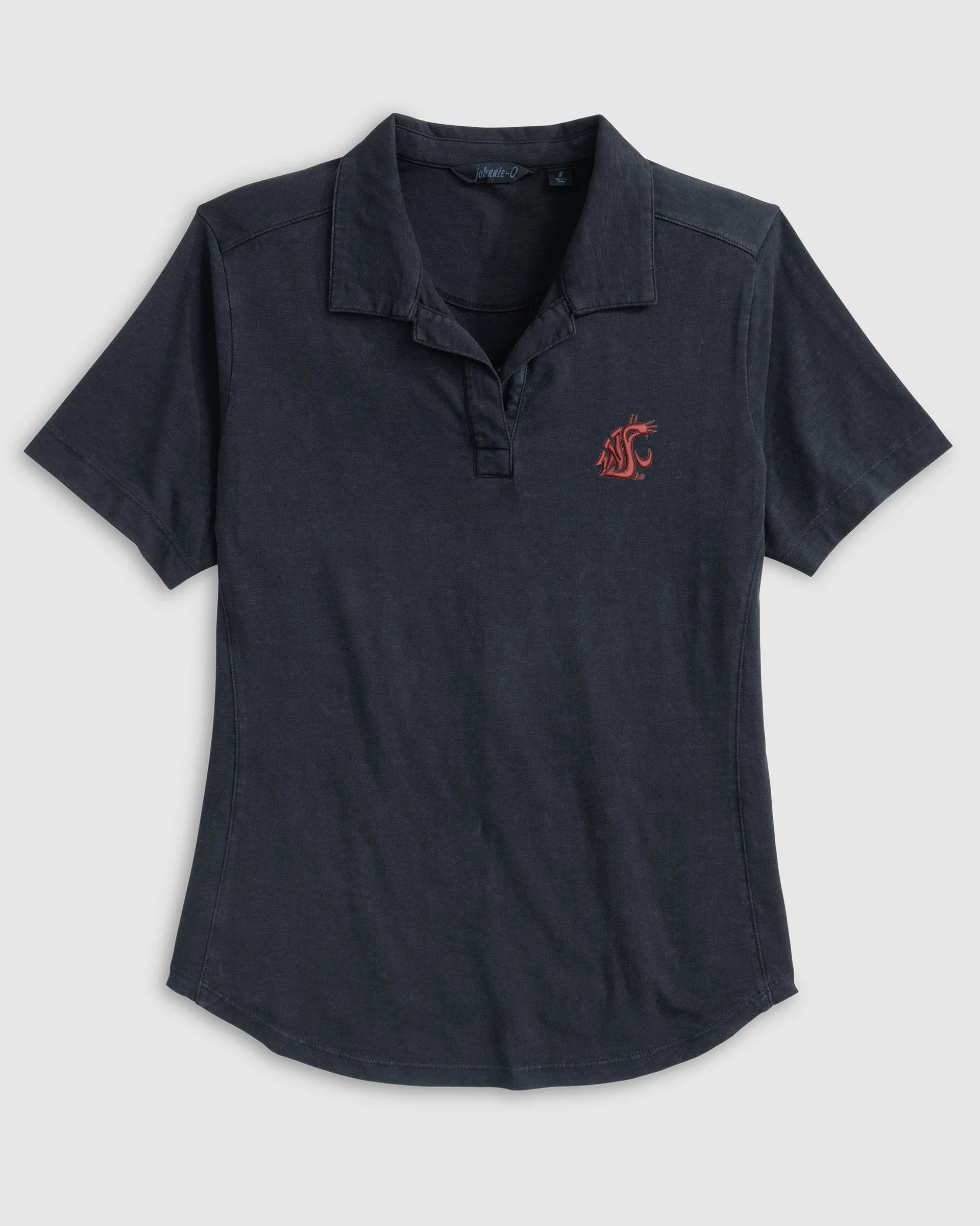 Women's Washington State University Coastal Wash Polo sold by Johnnie-O