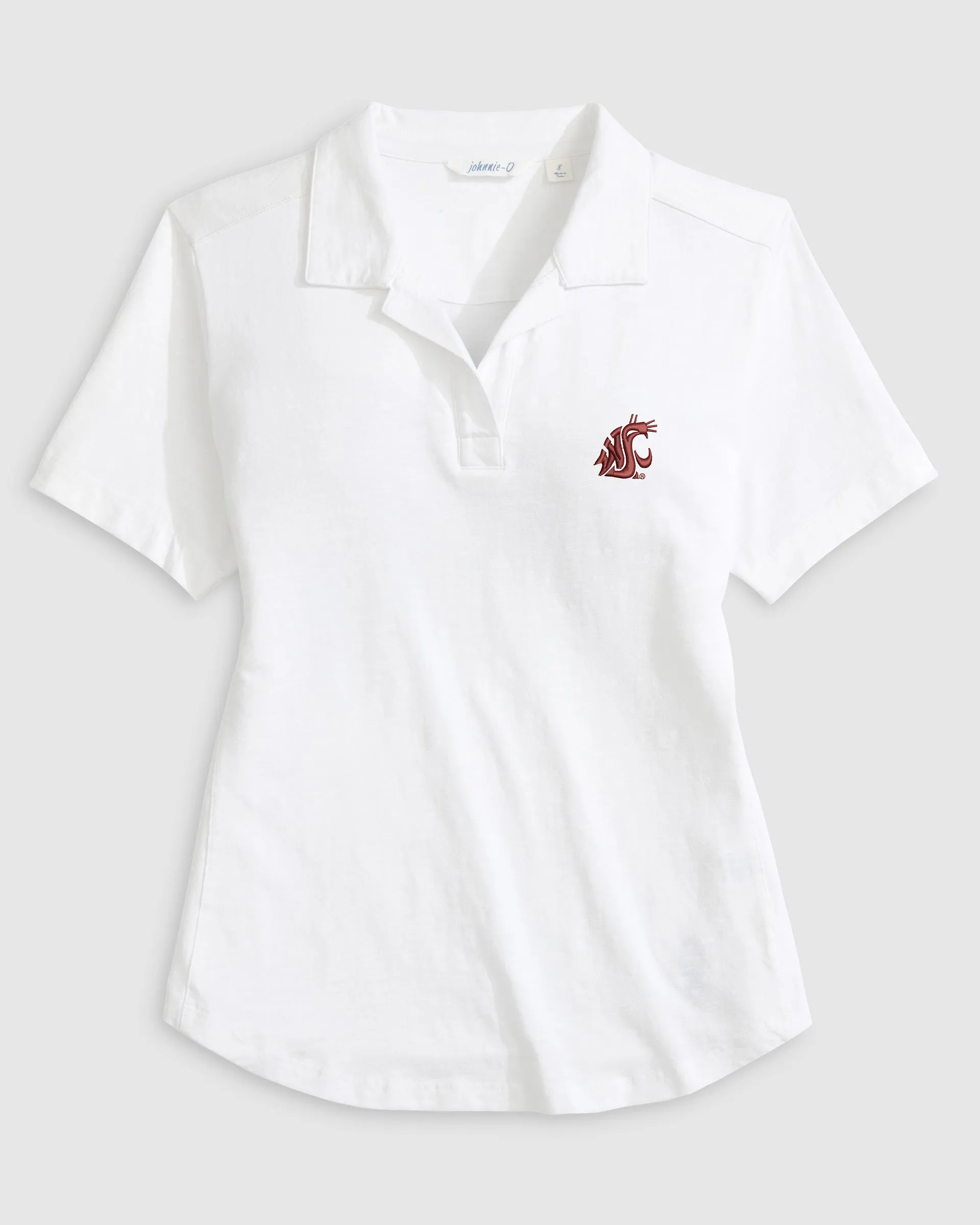 Women's Washington State University Coastal Wash Polo sold by Johnnie-O product image thumbnail 3