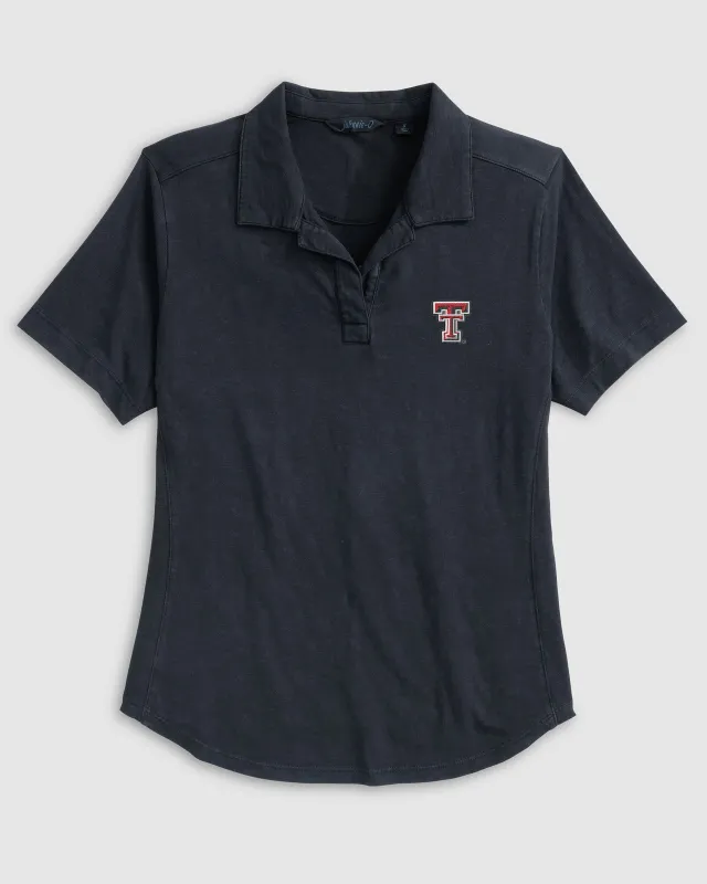Women's Texas Tech University Coastal Wash Polo sold by Johnnie-O