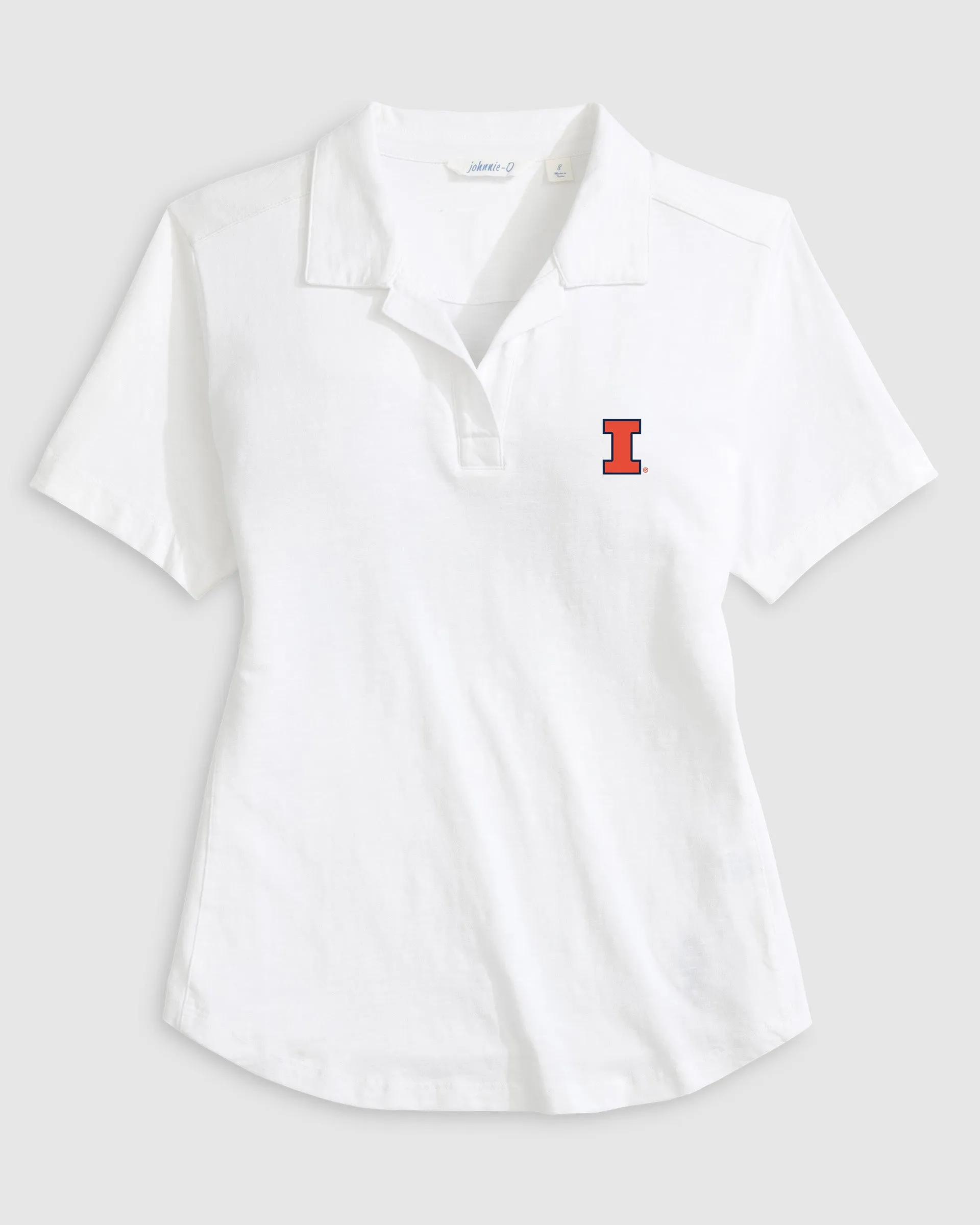 Women's University of Illinois Coastal Wash Polo sold by Johnnie-O product image thumbnail 4