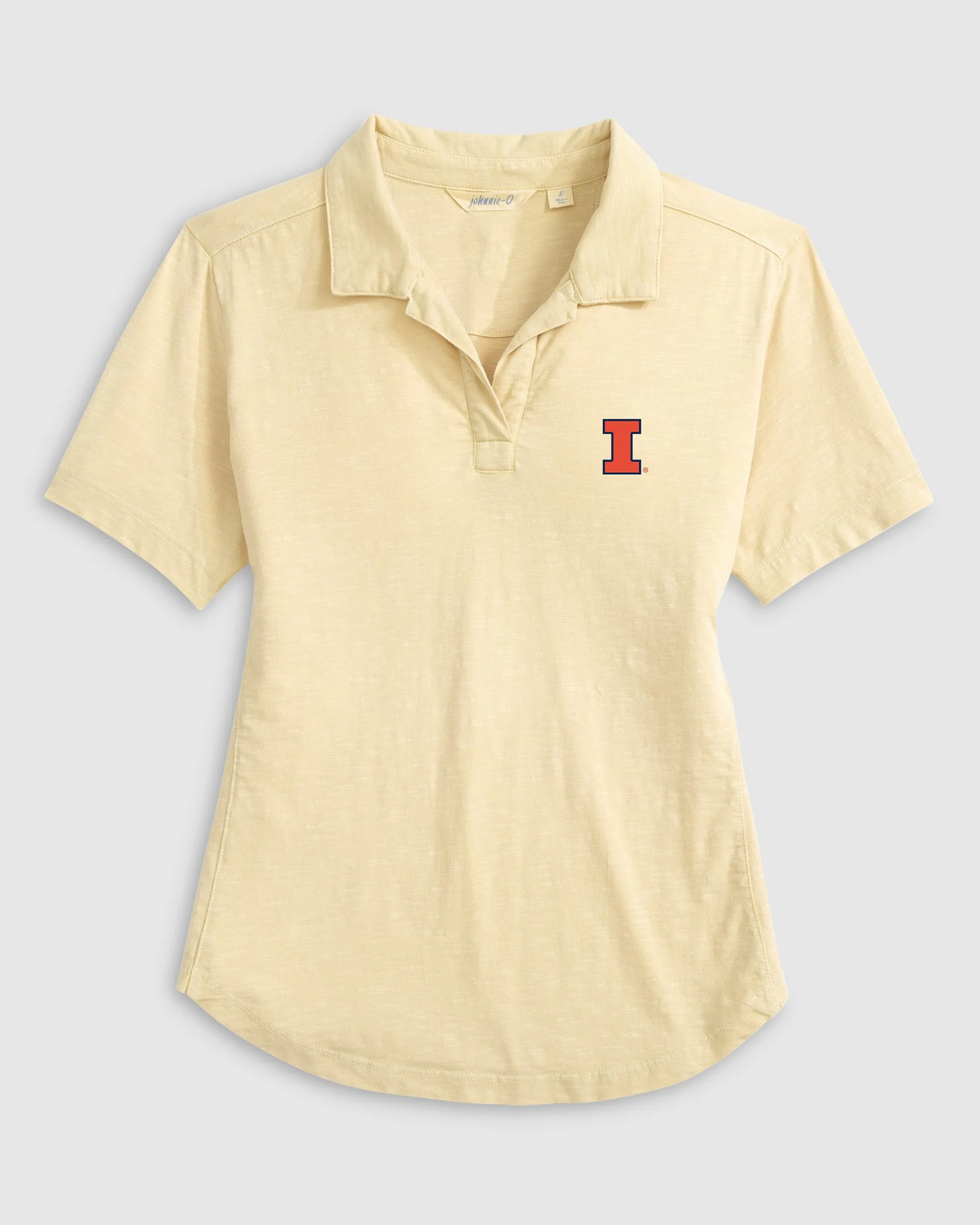 Women's University of Illinois Coastal Wash Polo sold by Johnnie-O product image thumbnail 2