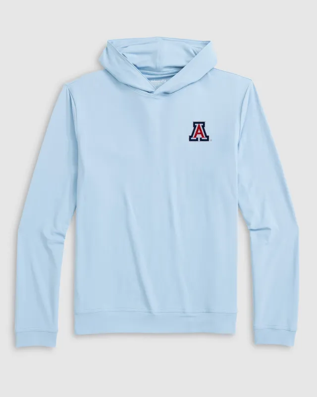 University of Arizona Motion Performance Hoodie made by Johnnie-O