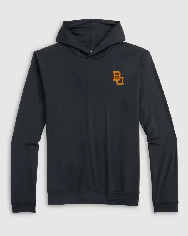 Baylor University Motion Performance Hoodie made by Johnnie-O
