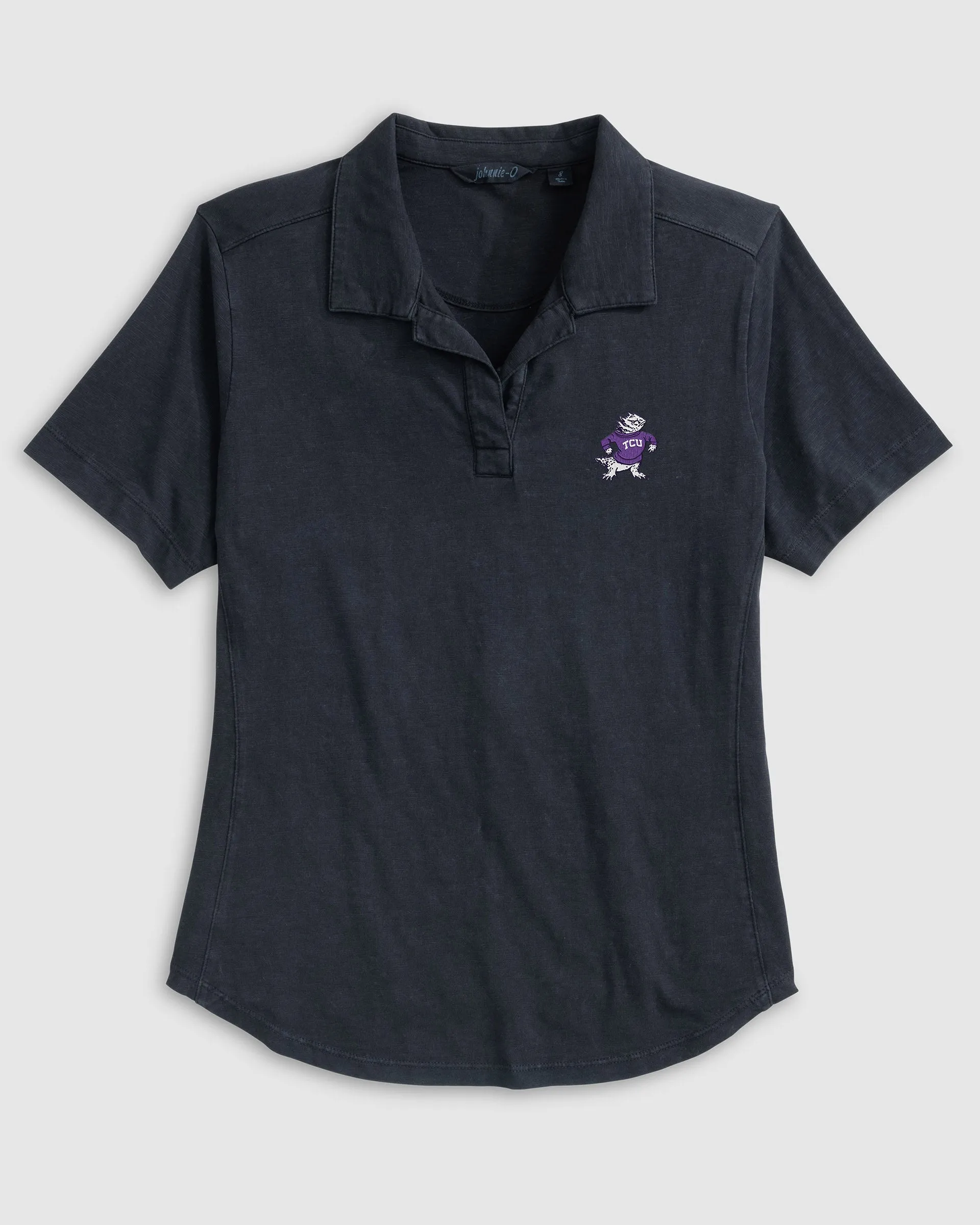 Women's Texas Christian University Coastal Wash Polo - Vault Logo sold by Johnnie-O product image thumbnail 2