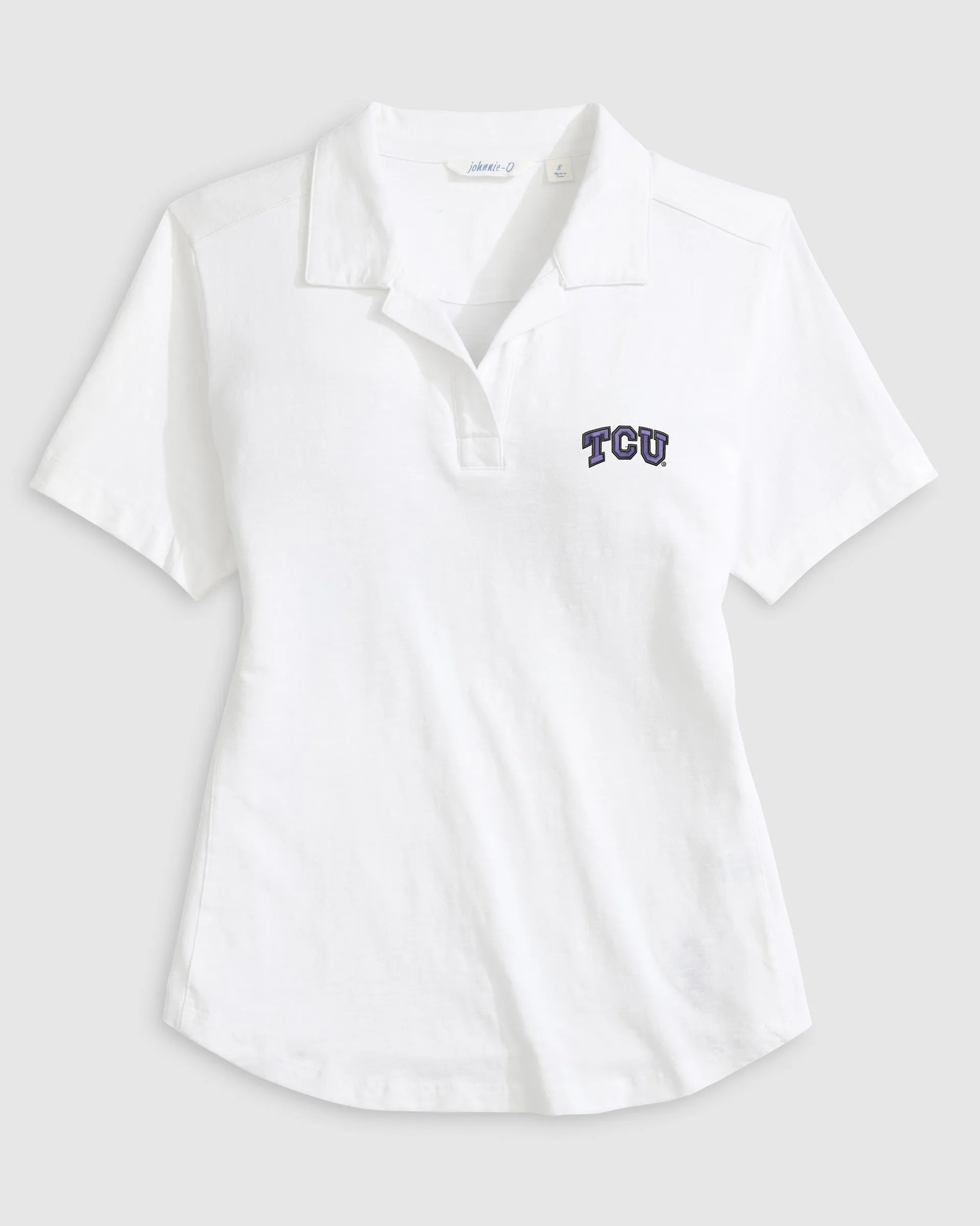 Women's Texas Christian University Coastal Wash Polo sold by Johnnie-O product image thumbnail 4