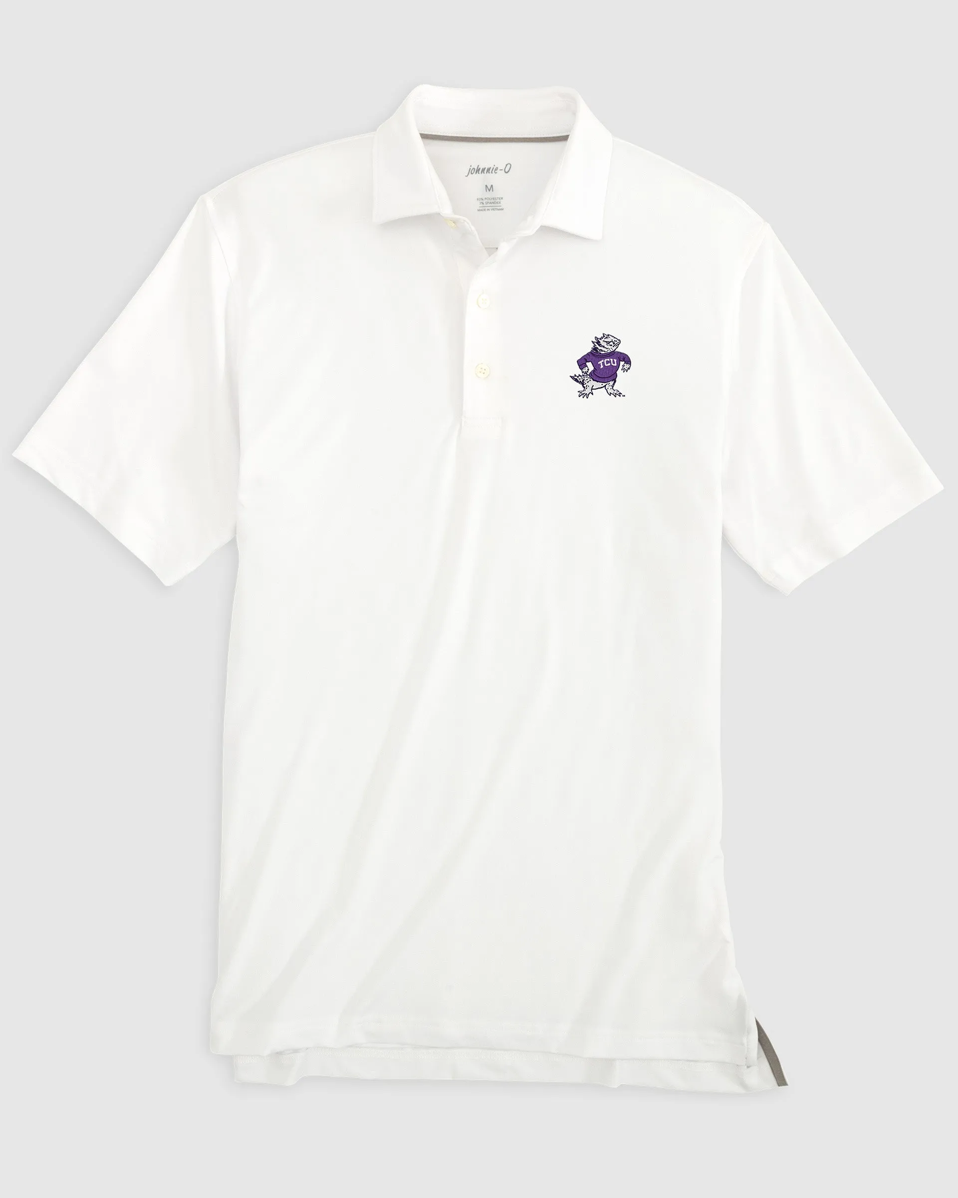 Texas Christian University Birdie Performance Jersey Polo - Vault Logo sold by Johnnie-O product image thumbnail 3