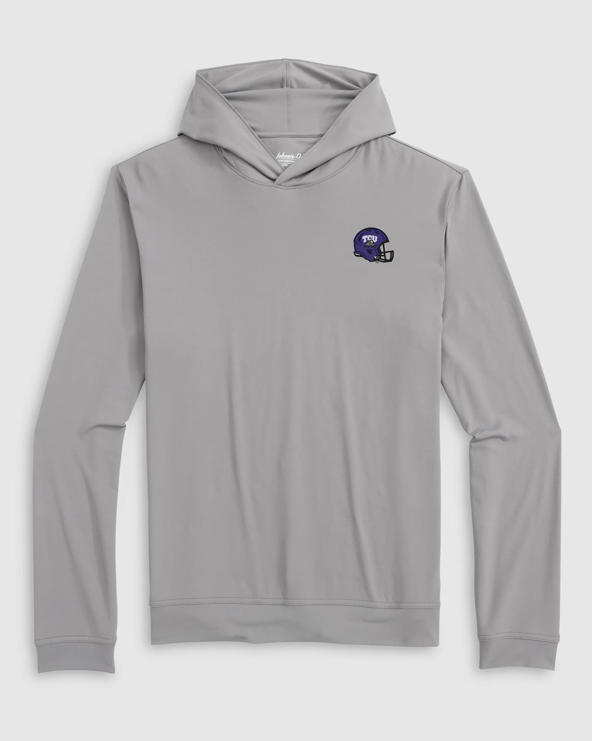 Texas Christian University Motion Performance Hoodie - Helmet Logo sold by Johnnie-O product image thumbnail 2