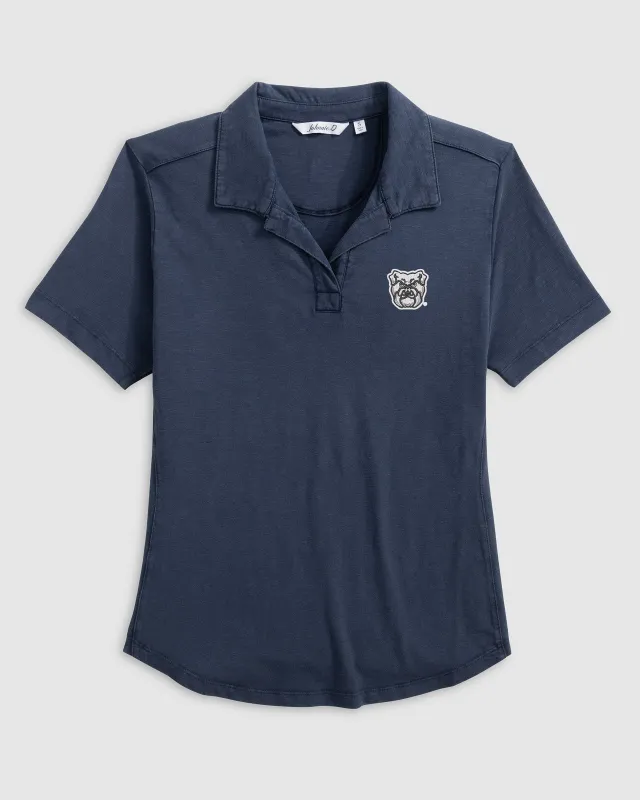 Women's Butler University Coastal Wash Polo made by Johnnie-O