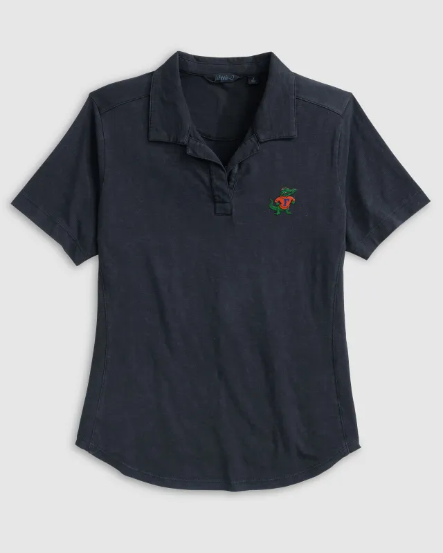 Women's University of Florida Coastal Wash Polo - Vault Logo made by Johnnie-O