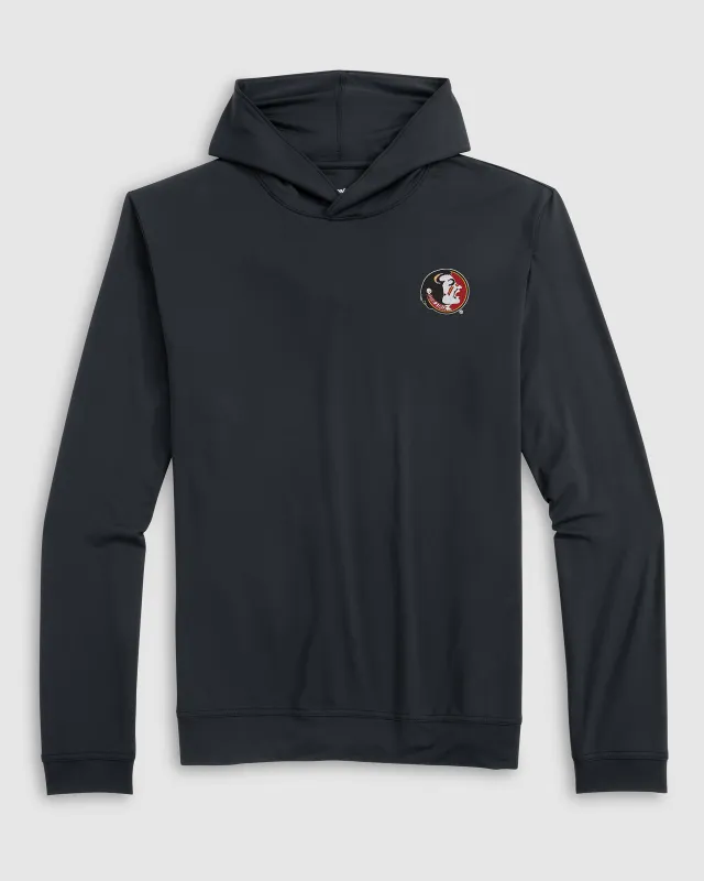 Florida State University Motion Performance Hoodie - Vault Logo made by Johnnie-O