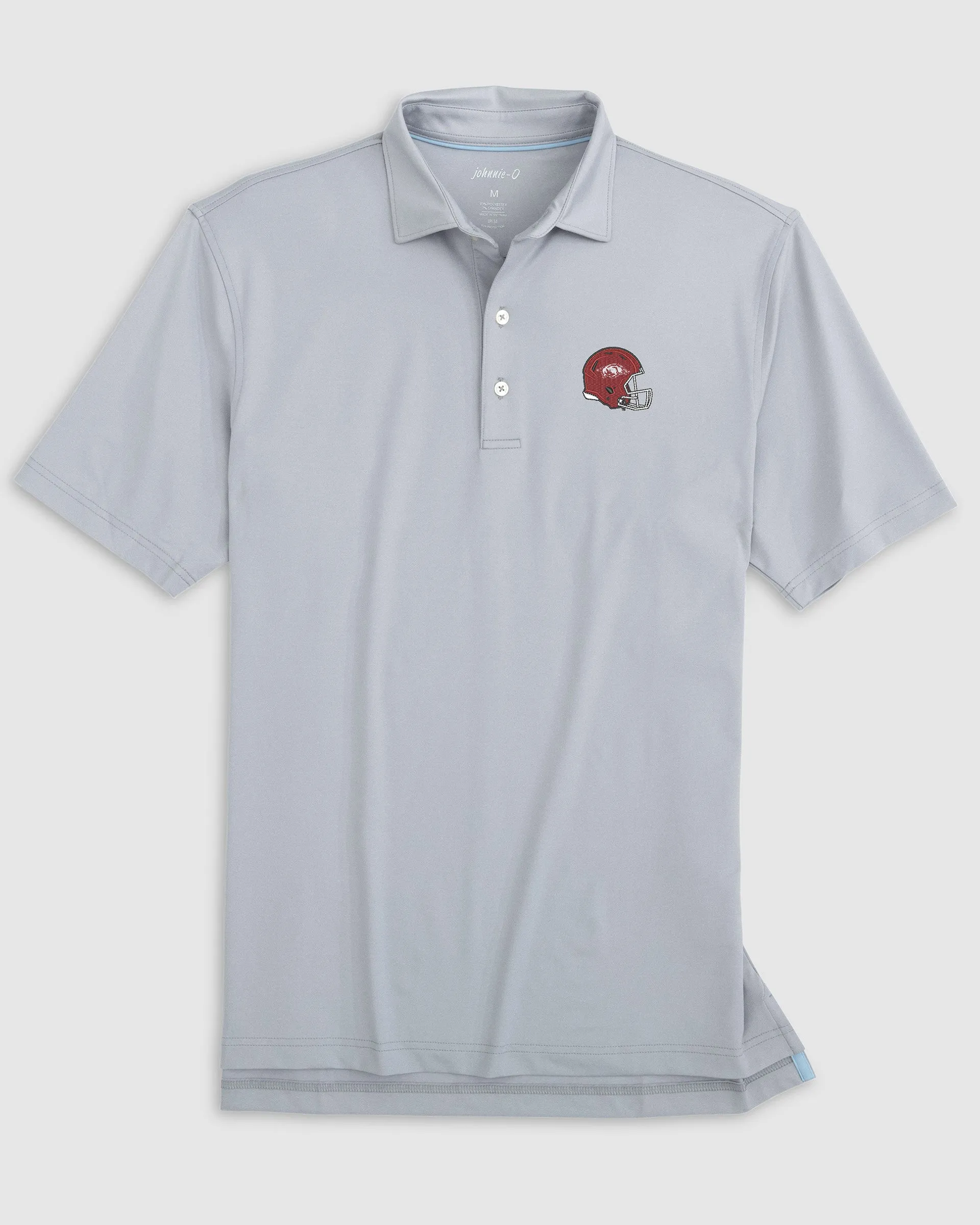 University of Arkansas Birdie Performance Jersey Polo - Helmet Logo sold by Johnnie-O