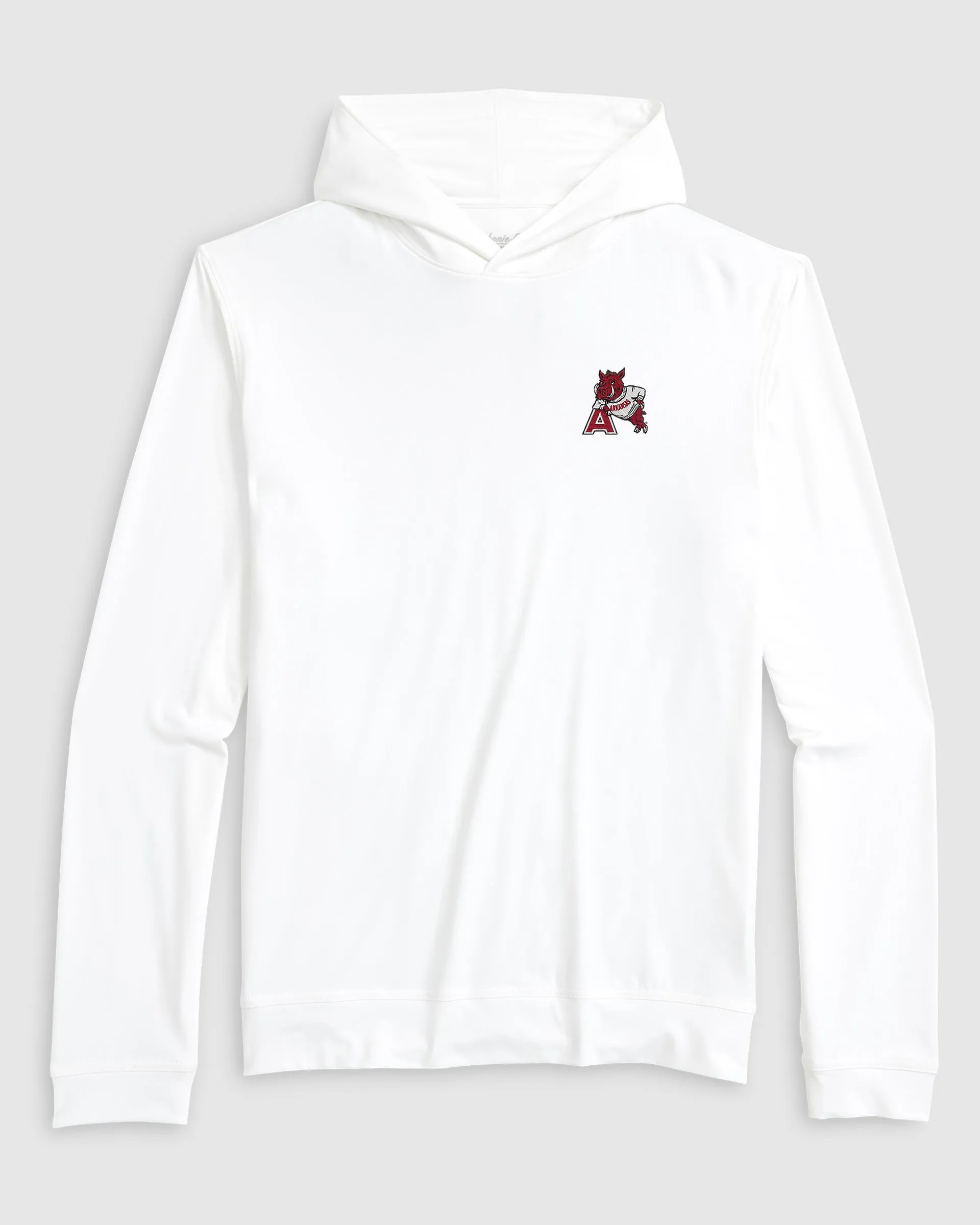 University of Arkansas Motion Performance Hoodie - Vault Logo sold by Johnnie-O product image thumbnail 4