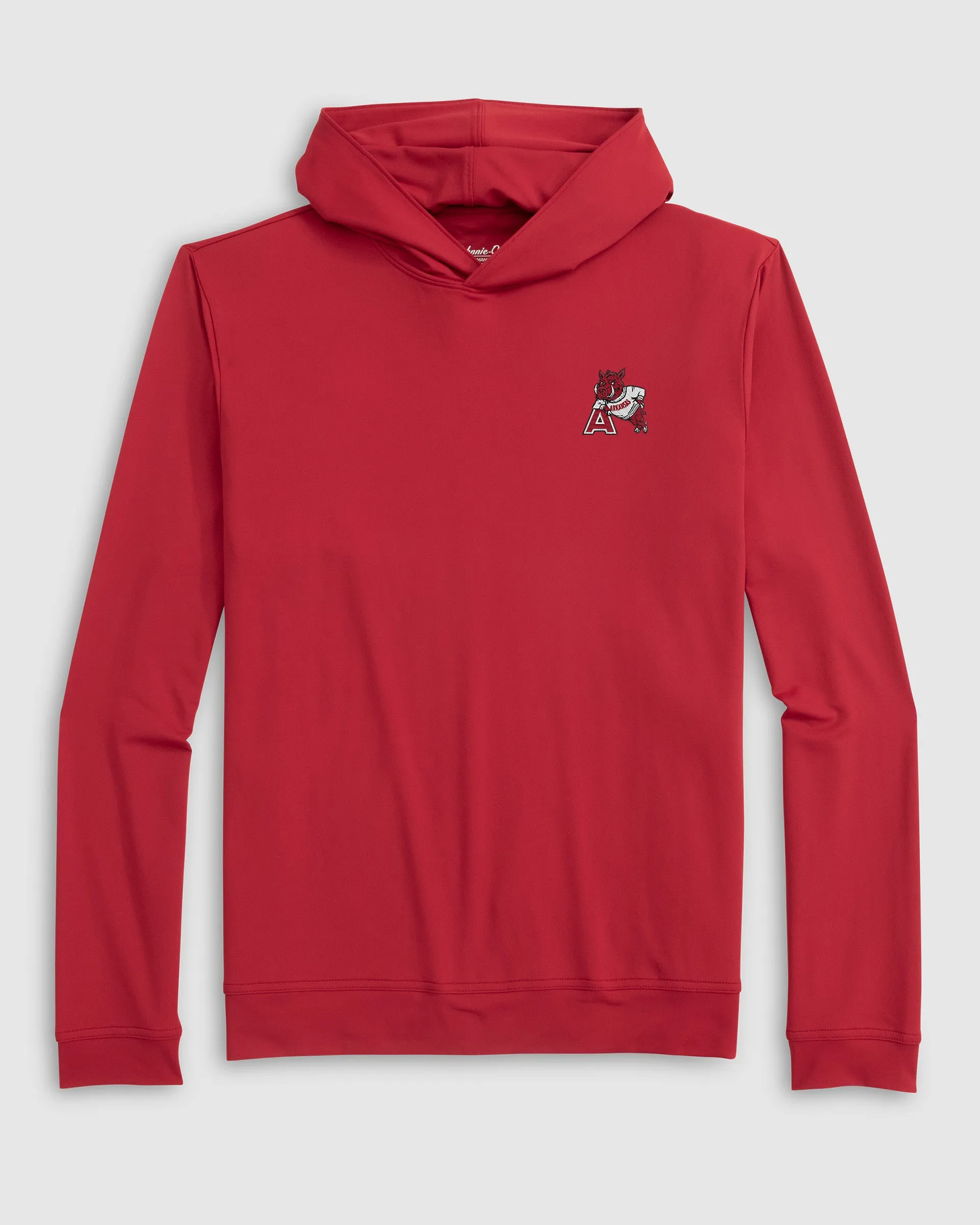 University of Arkansas Motion Performance Hoodie - Vault Logo sold by Johnnie-O product image thumbnail 2
