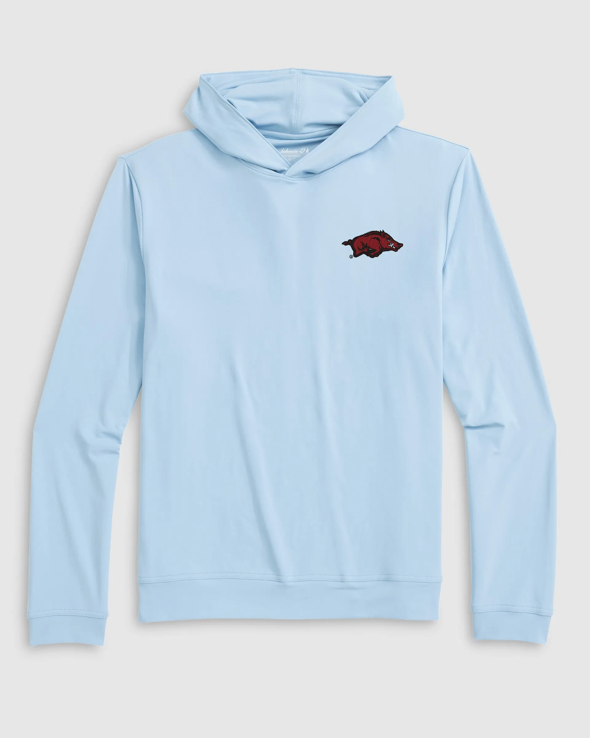 University of Arkansas Motion Performance Hoodie sold by Johnnie-O