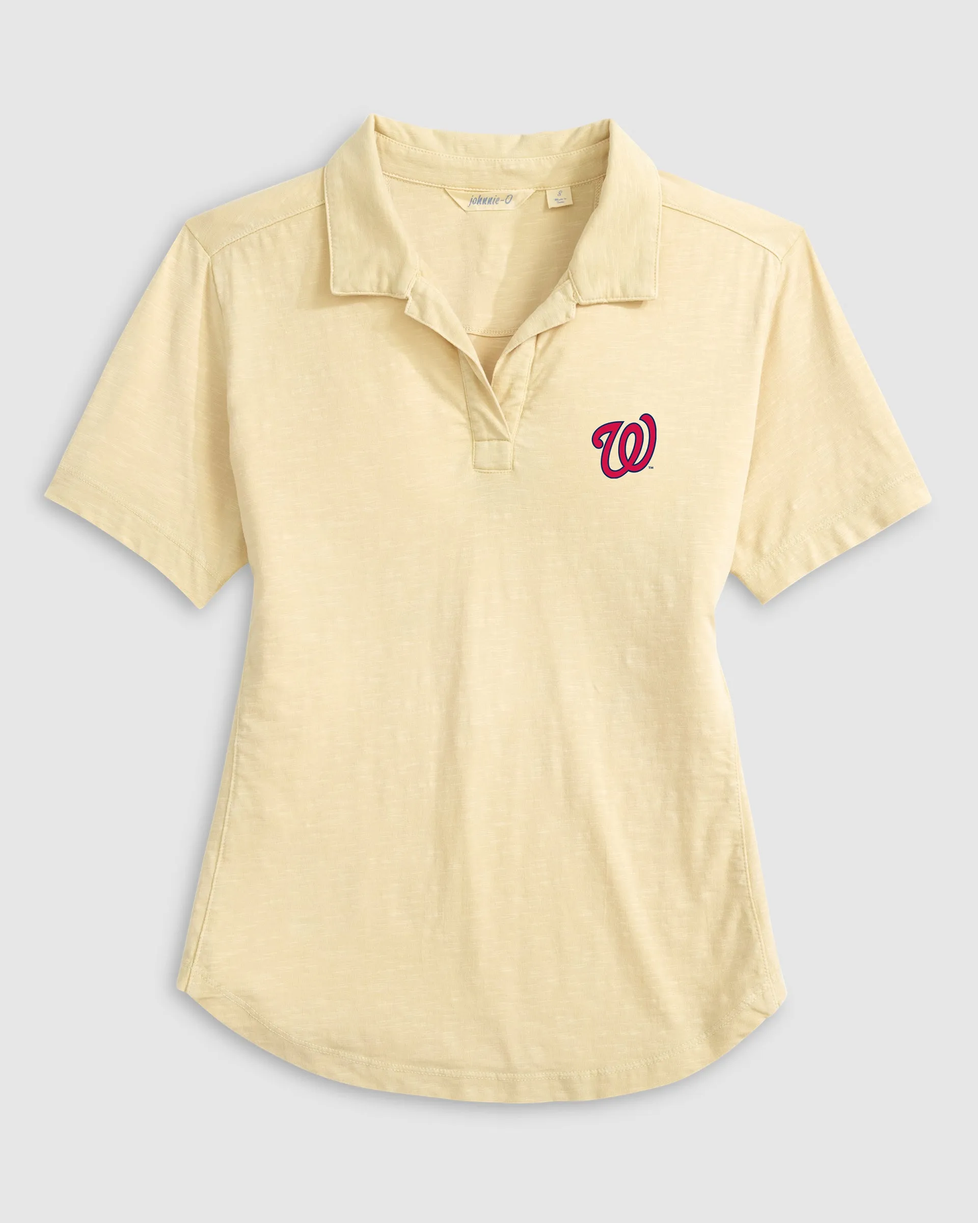 Women's Washington Nationals Coastal Wash Polo sold by Johnnie-O product image thumbnail 2
