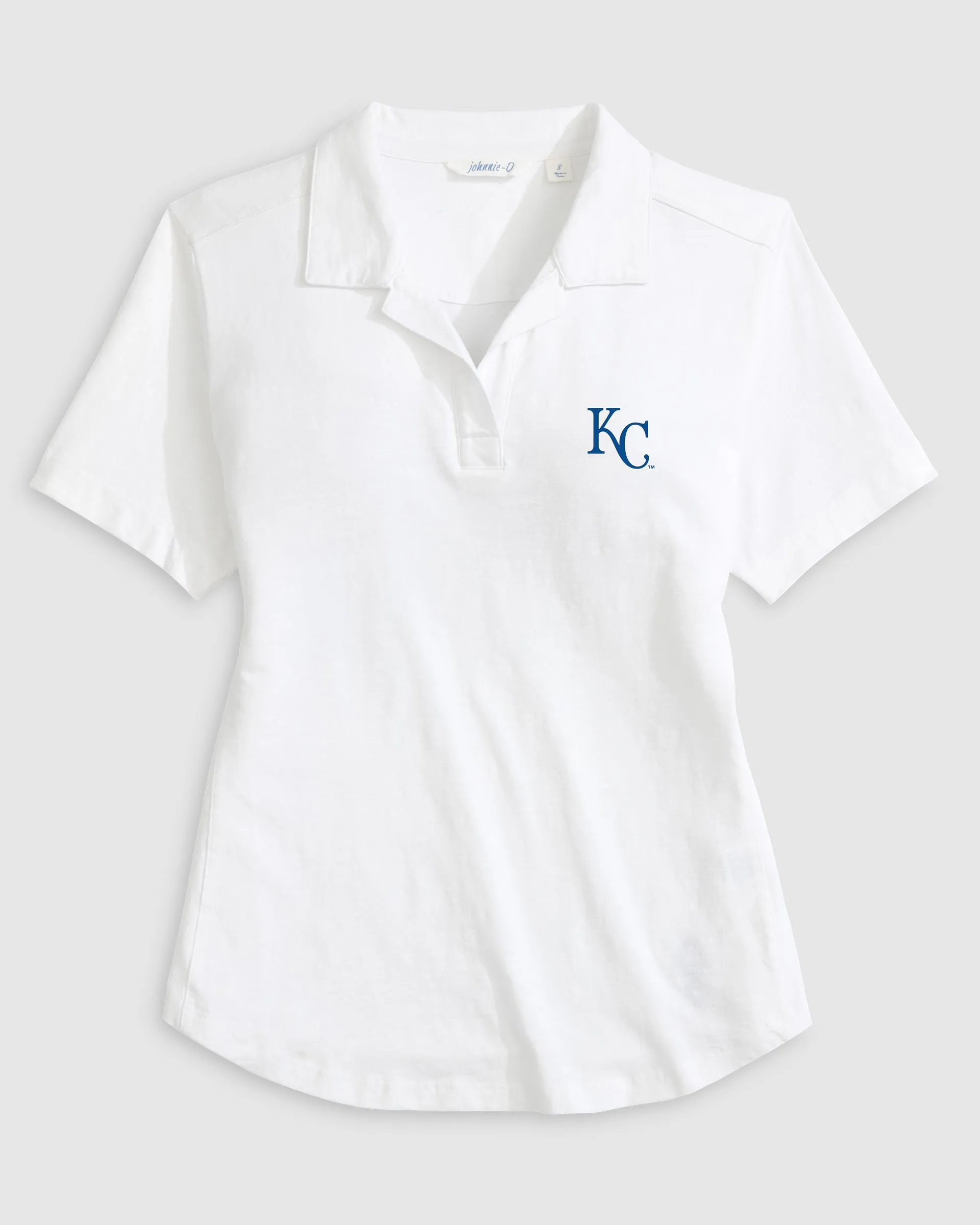Women's Kansas City Royals Coastal Wash Polo sold by Johnnie-O