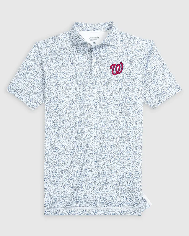 Washington Nationals Rally Cap Performance Polo sold by Johnnie-O