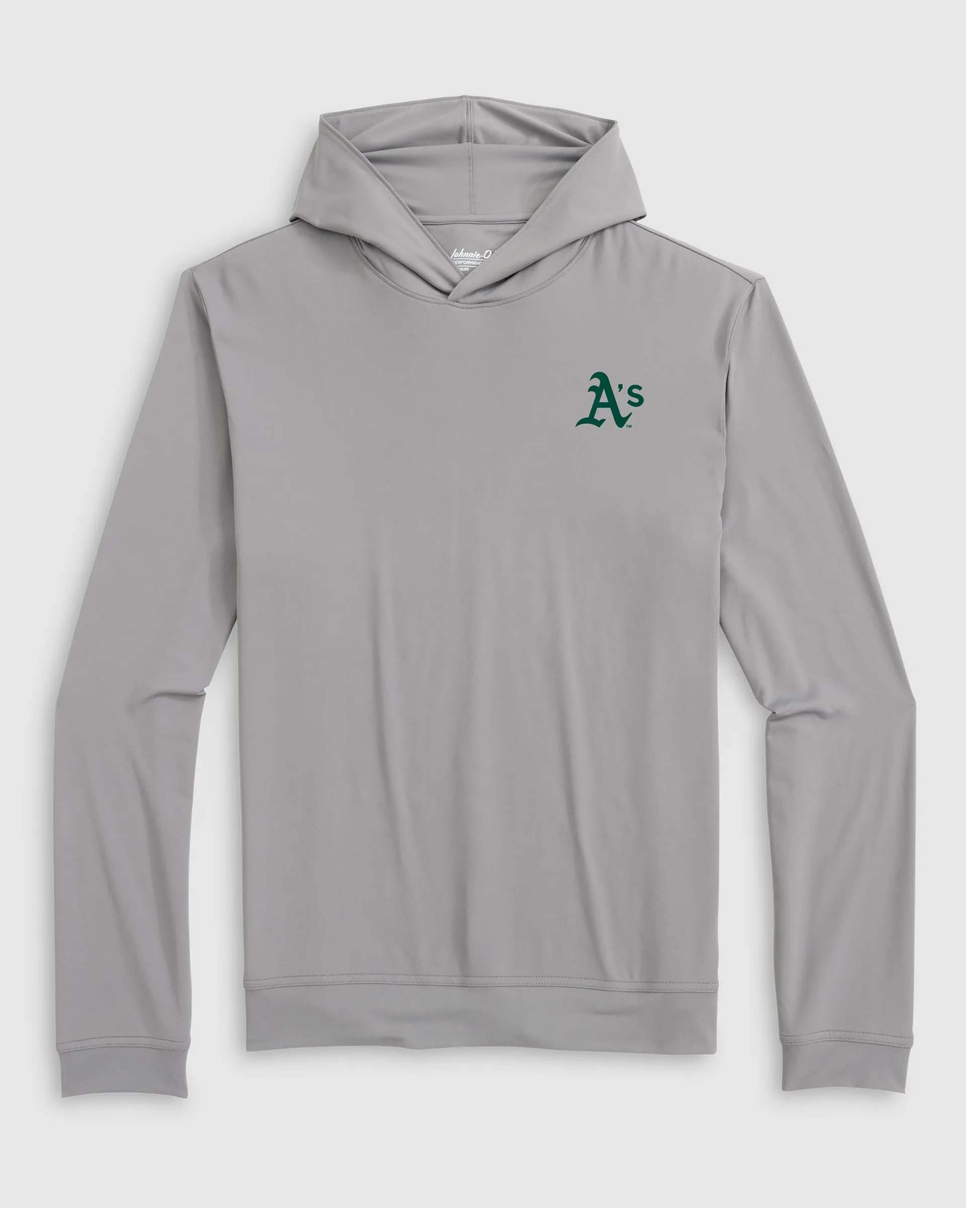 Oakland Athletics Motion Performance Hoodie sold by Johnnie-O