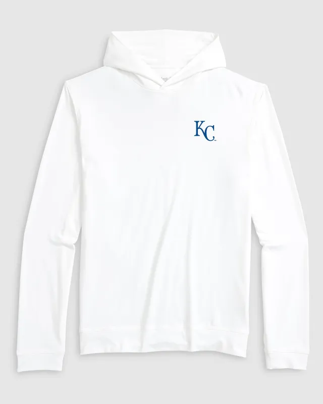 Kansas City Royals Motion Performance Hoodie made by Johnnie-O