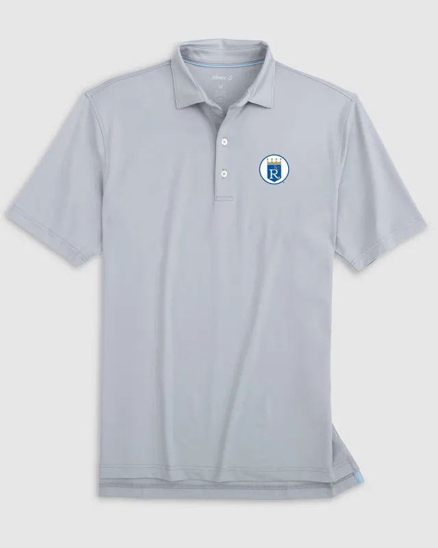 Kansas City Royals Birdie Performance Jersey Polo - Cooperstown Logo sold by Johnnie-O