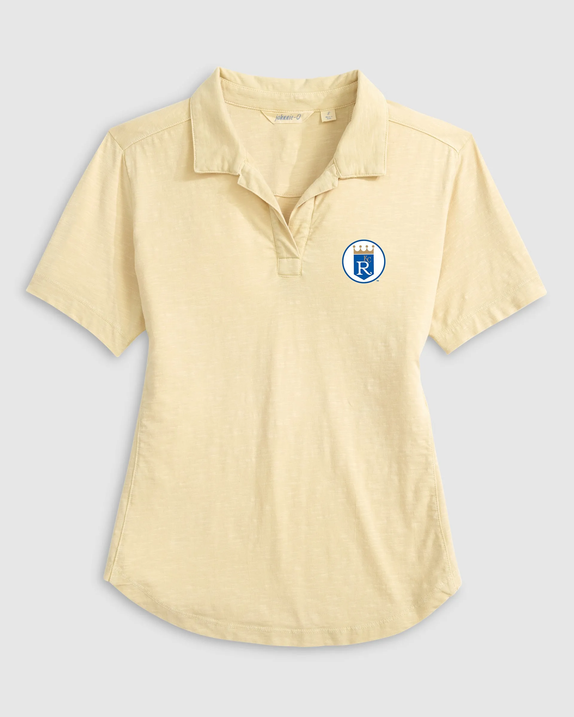 Women's Kansas City Royals Coastal Wash Polo - Cooperstown Logo sold by Johnnie-O product image thumbnail 2