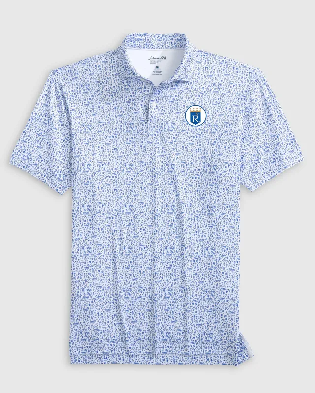 Kansas City Royals Rally Cap Performance Polo - Cooperstown Logo sold by Johnnie-O