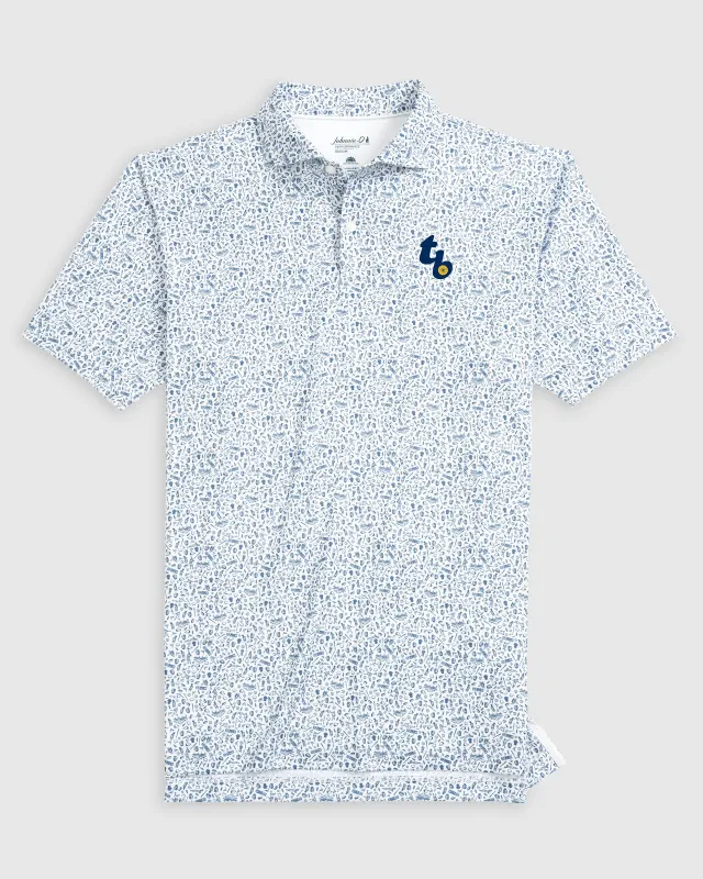 Tampa Bay Rays Rally Cap Performance Polo - Cooperstown Logo sold by Johnnie-O