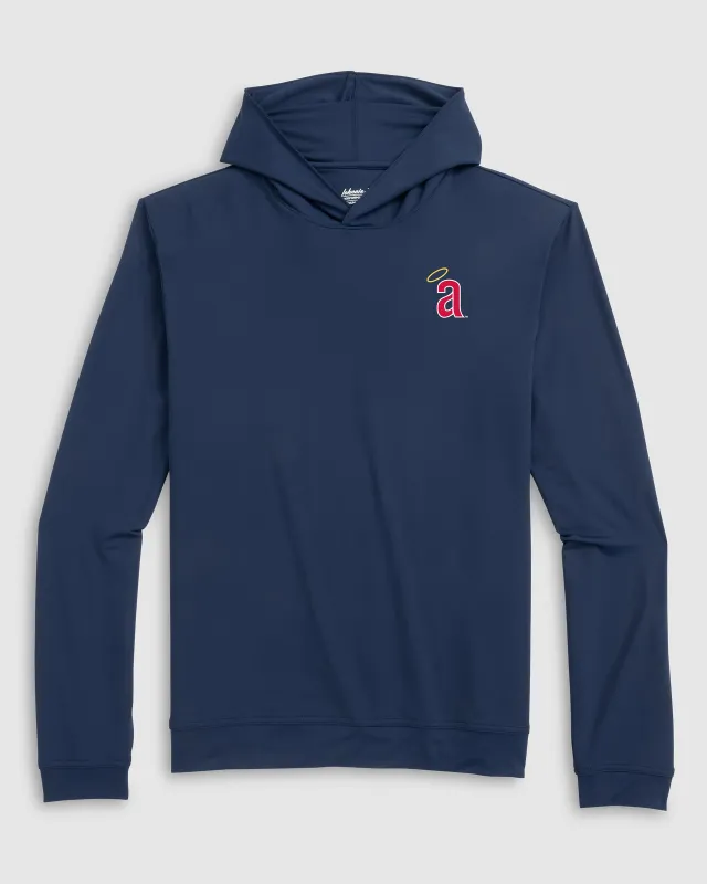 Los Angeles Angels Motion Performance Hoodie - Cooperstown Logo made by Johnnie-O