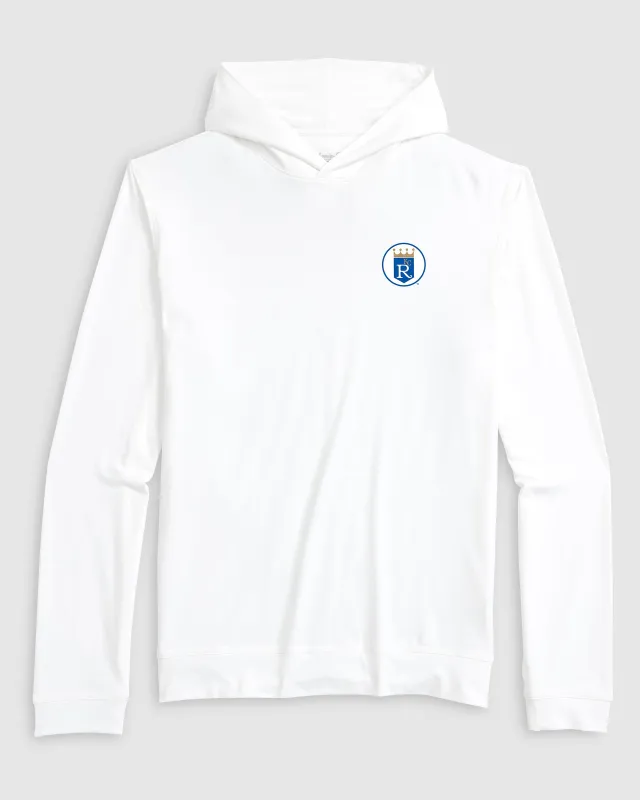 Kansas City Royals Motion Performance Hoodie - Cooperstown Logo made by Johnnie-O