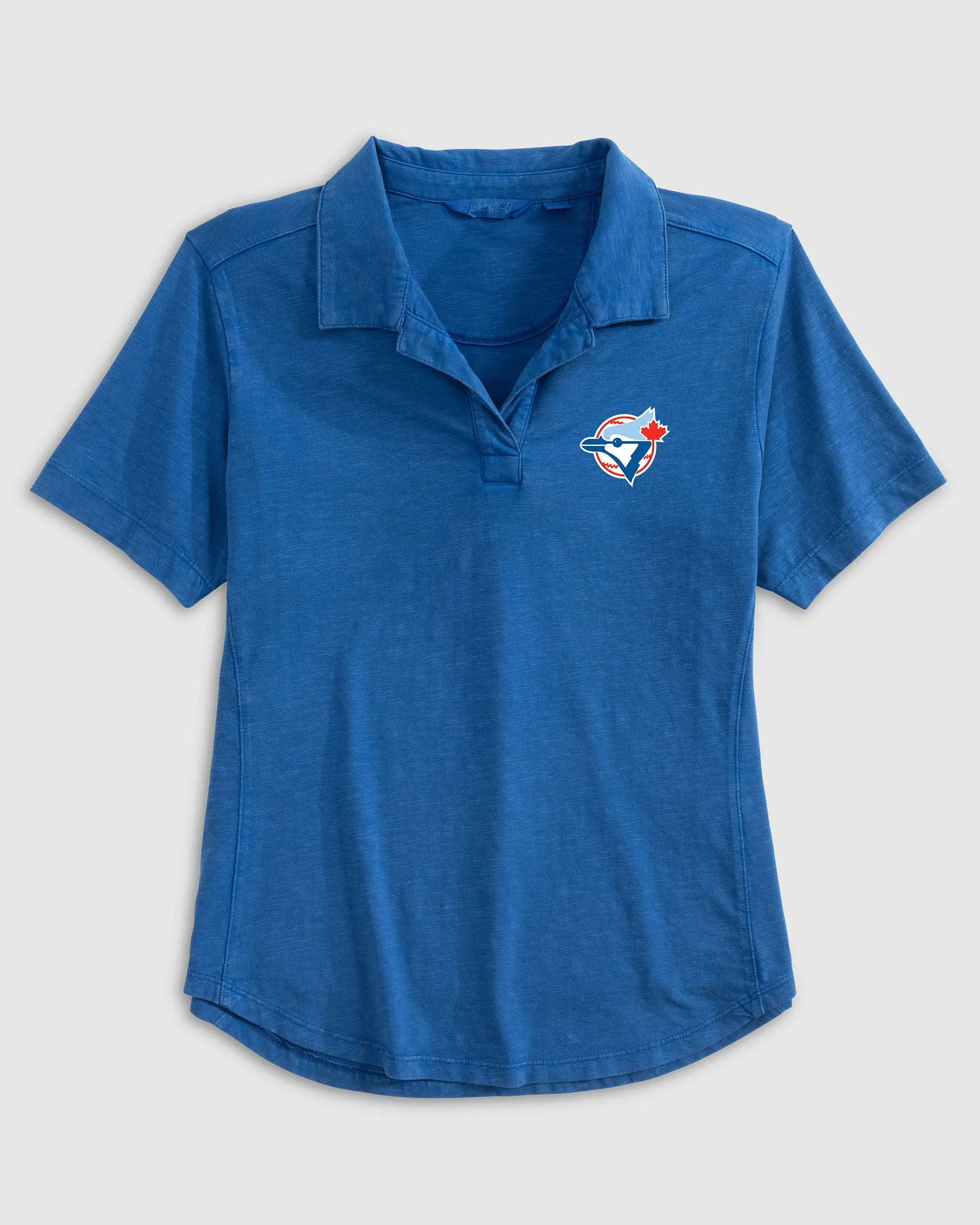 Women's Toronto Blue Jays Coastal Wash Polo - Cooperstown Logo sold by Johnnie-O product image thumbnail 4