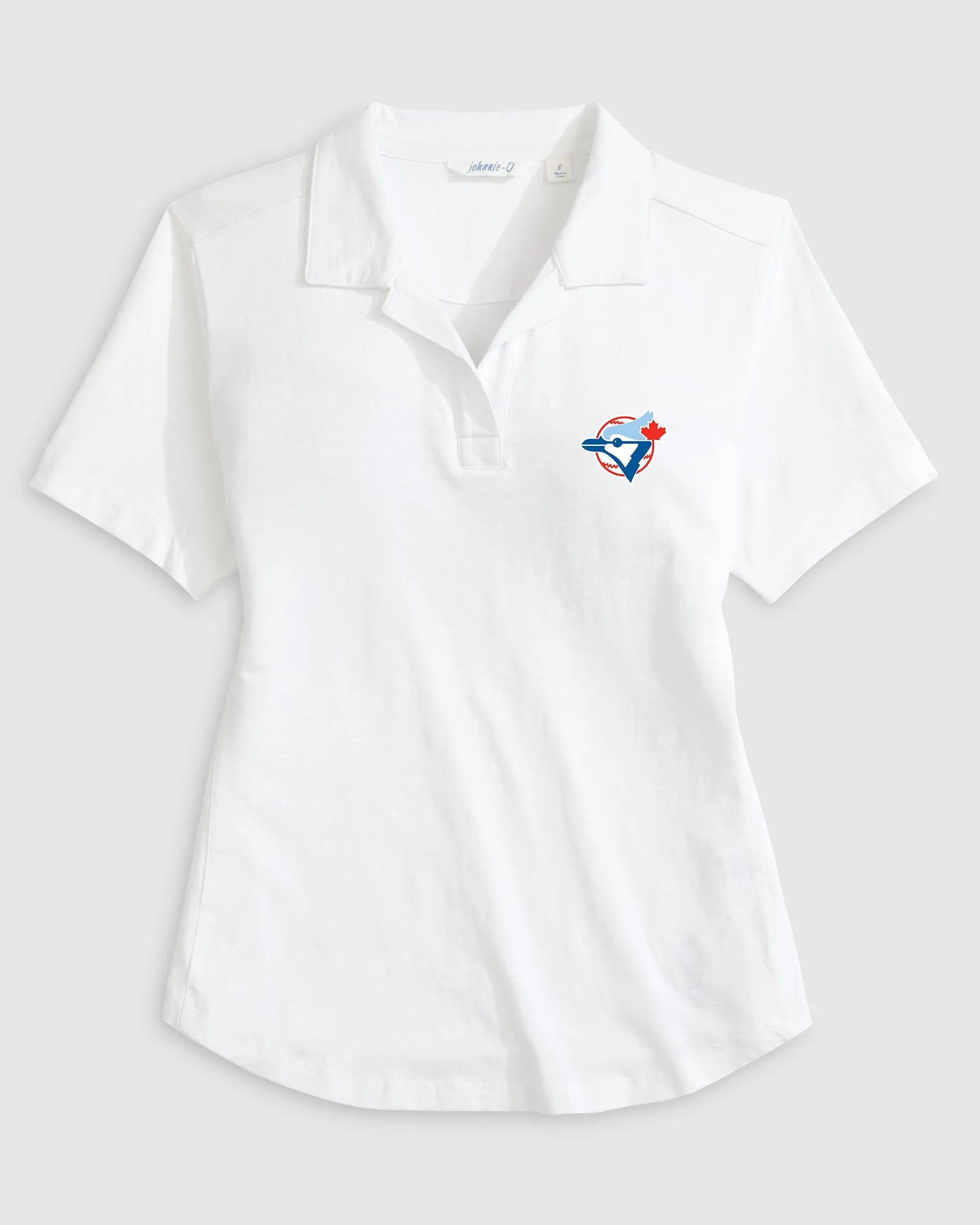 Women's Toronto Blue Jays Coastal Wash Polo - Cooperstown Logo sold by Johnnie-O