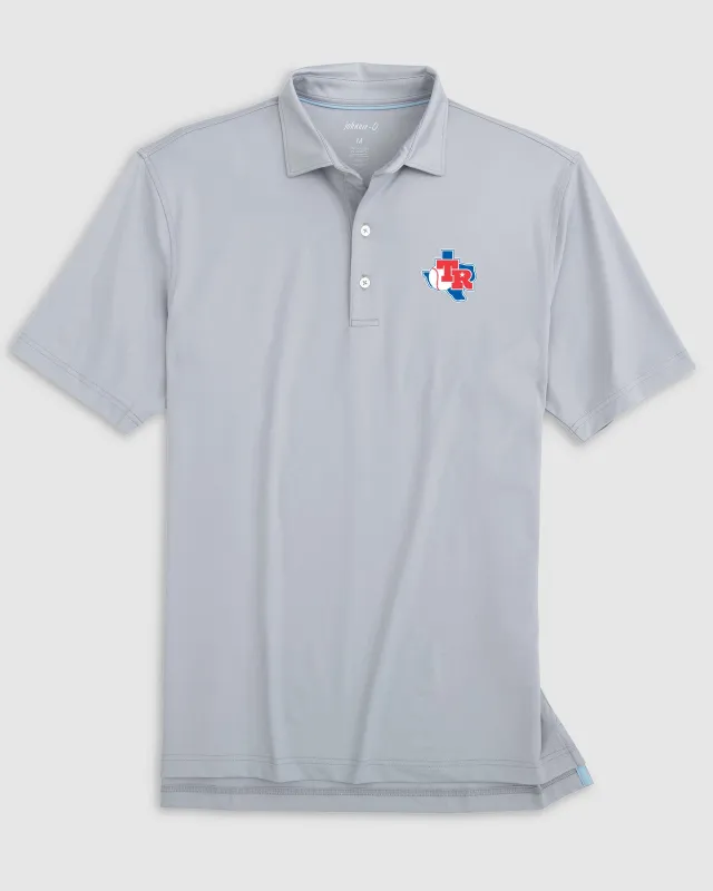 Texas Rangers Birdie Performance Jersey Polo - Cooperstown Logo sold by Johnnie-O